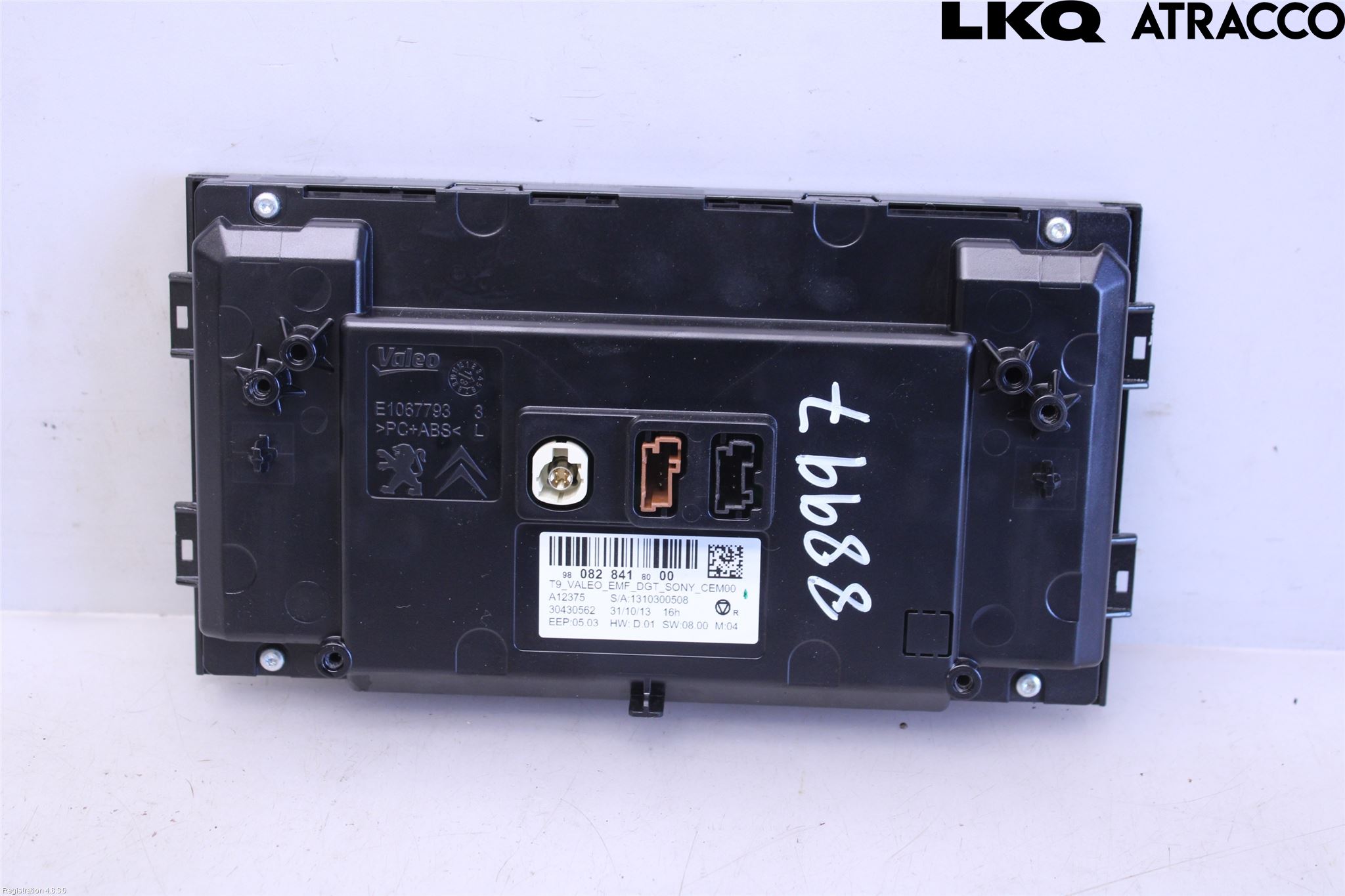 Peugeot 308 14-21 Multifunktionsdisplay