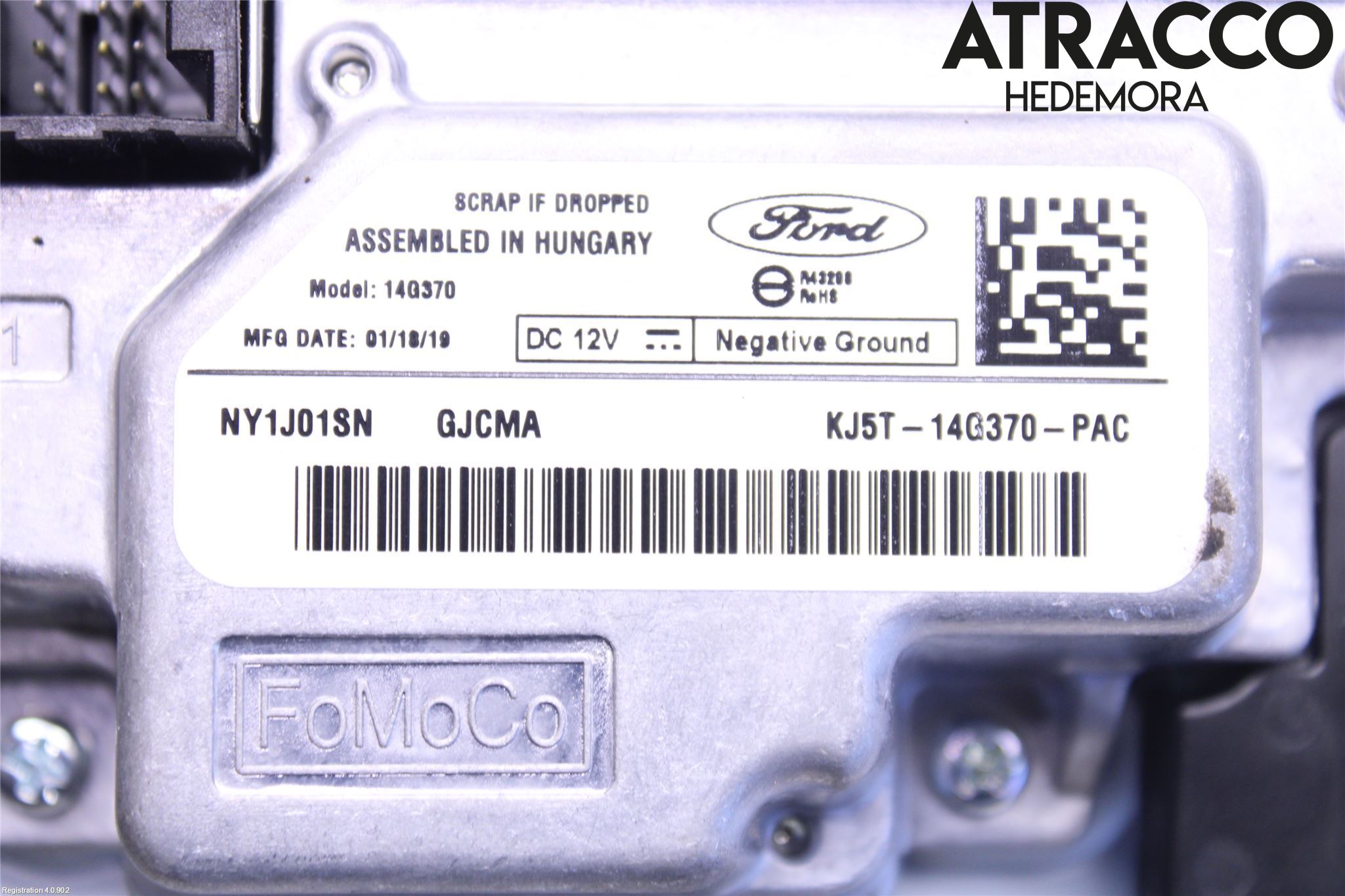 Ford KUGA 17-19 Cd Radio - Multimediapanel