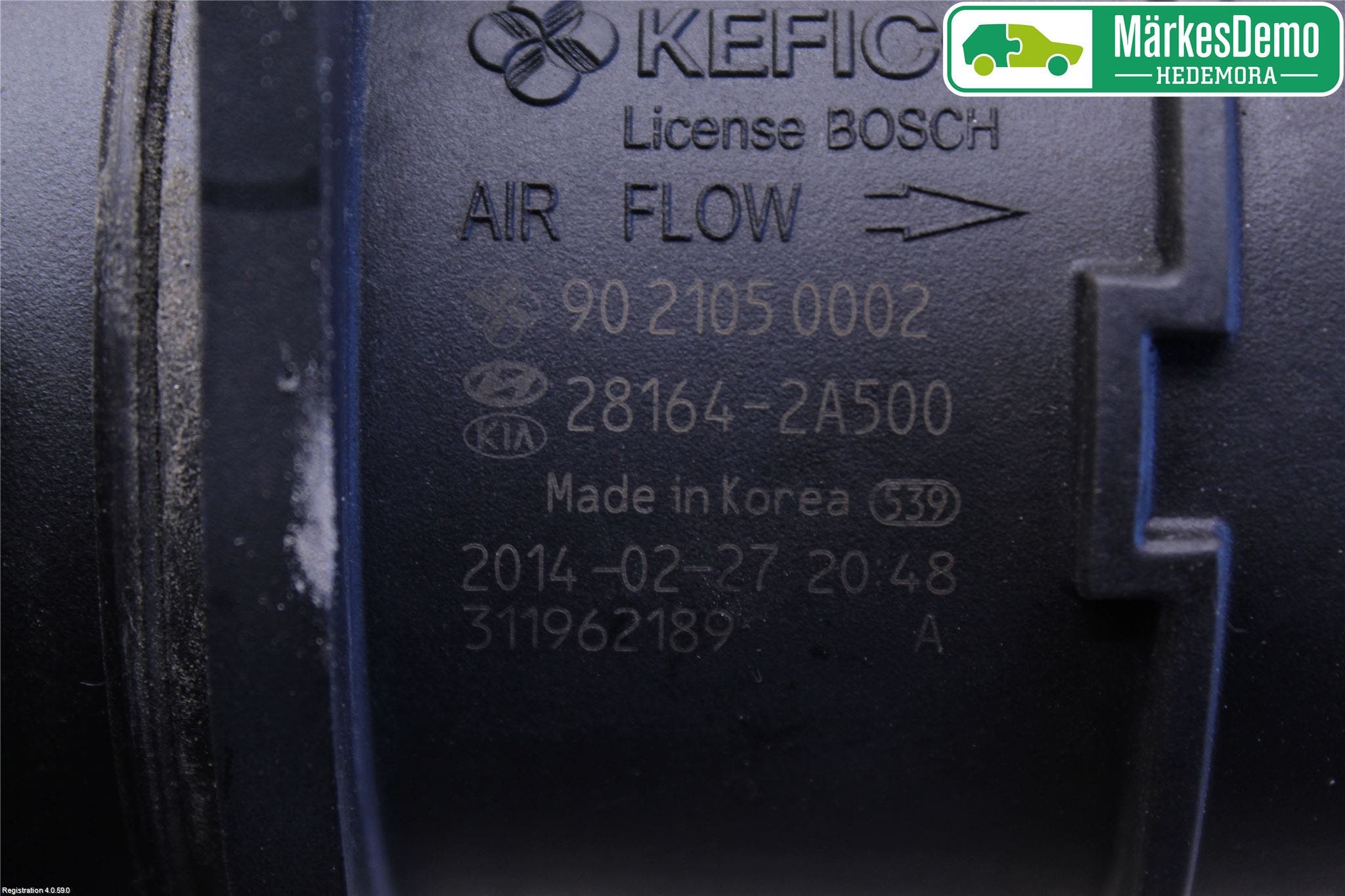 Kia CEED 12-18 Injluftmassamätare