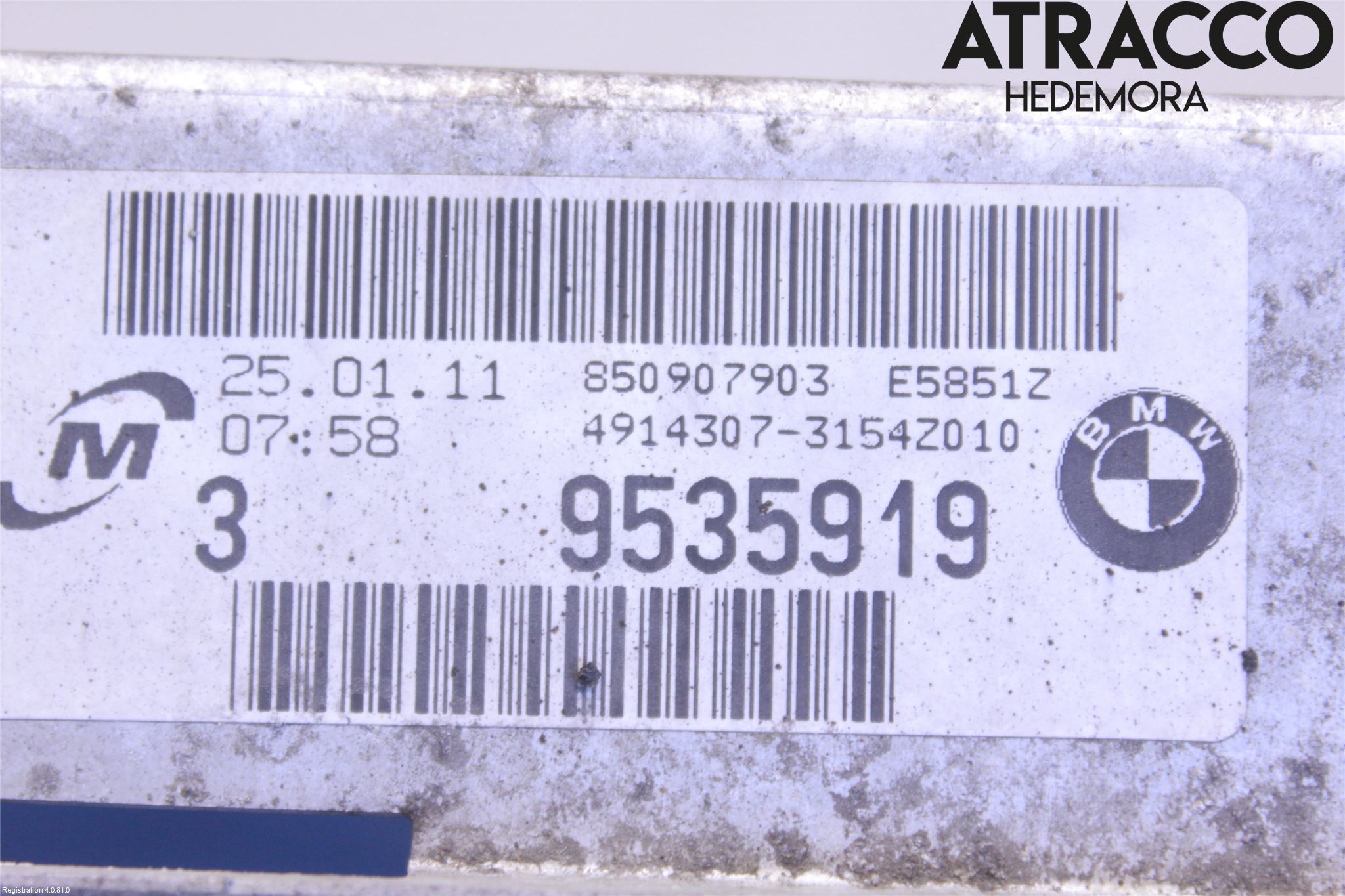 BMW 3 E90/91 SED/TOU 05-12 Kylare Aut