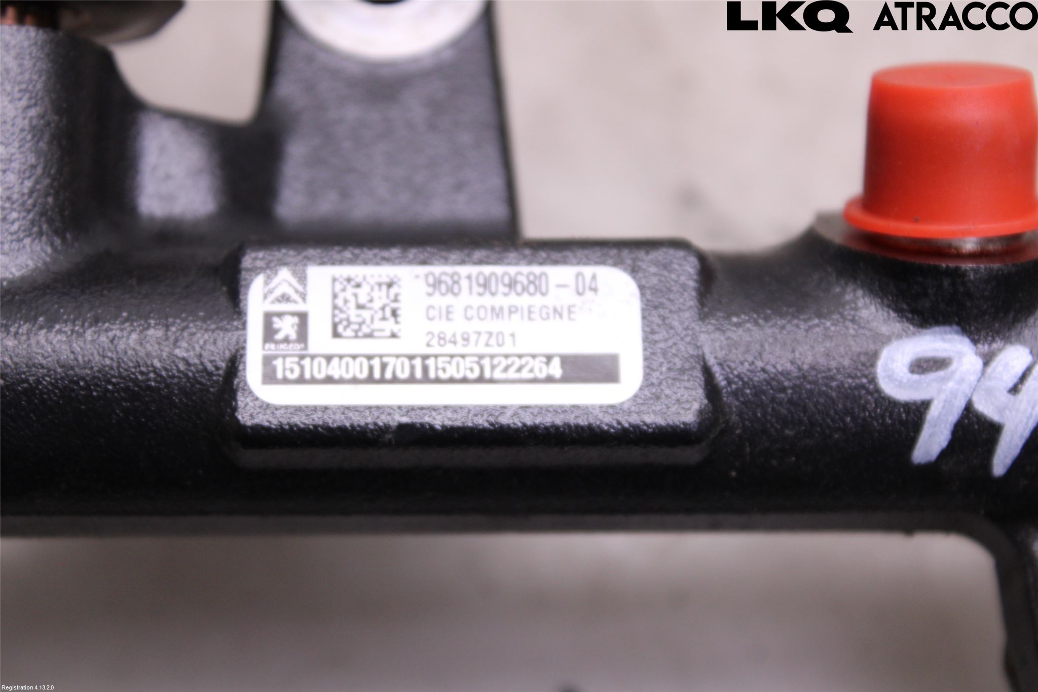 Toyota PROACE I 13-16 Inj. Fuelrail