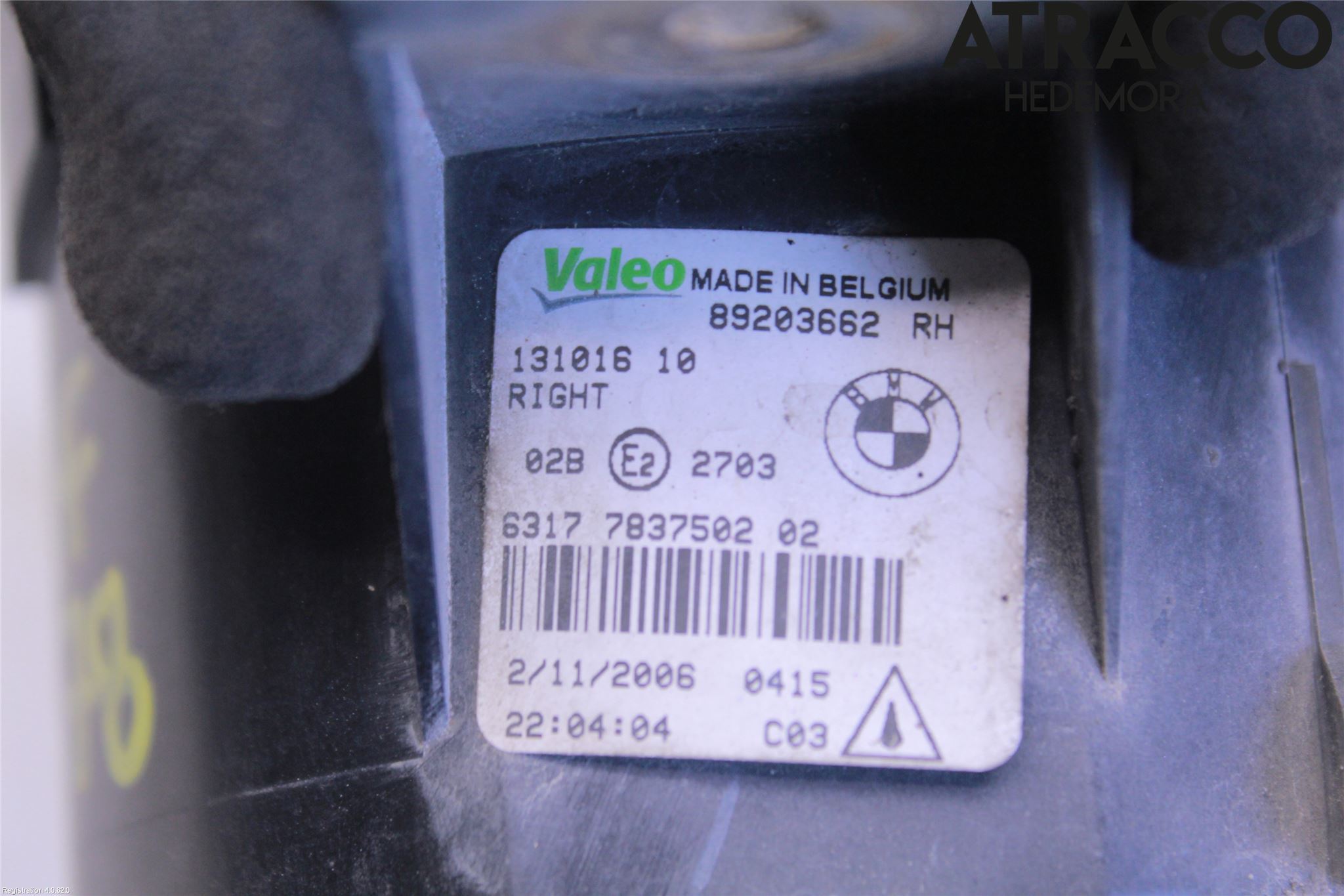 BMW 1 E87/81 5D/3D 03-11 Dimljus-Varselljus Fram