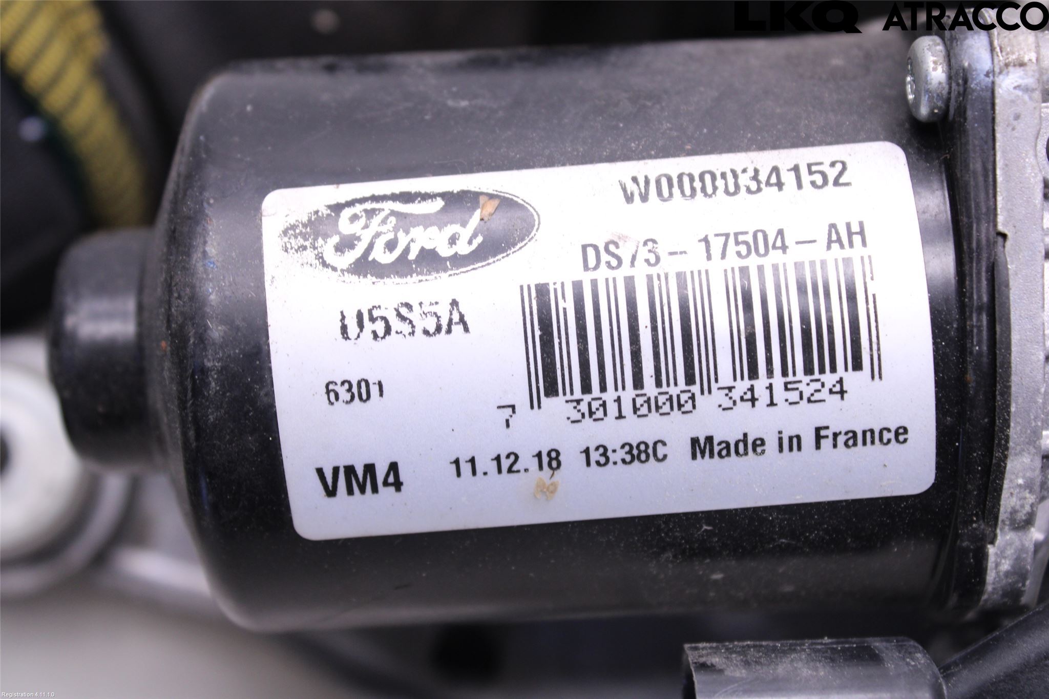 Ford MONDEO 15-22 Torkarmotor Vindruta