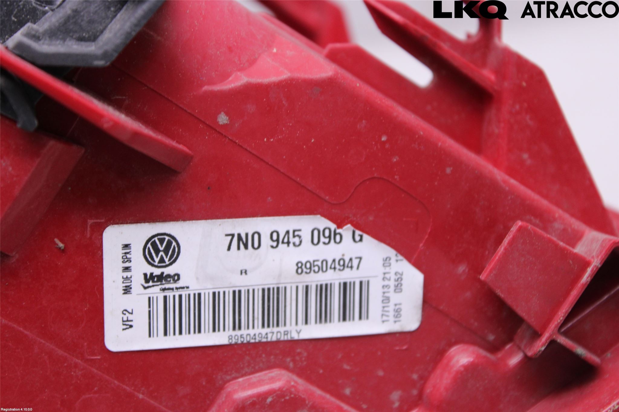 Volkswagen VW SHARAN 11- Bakljus Höger