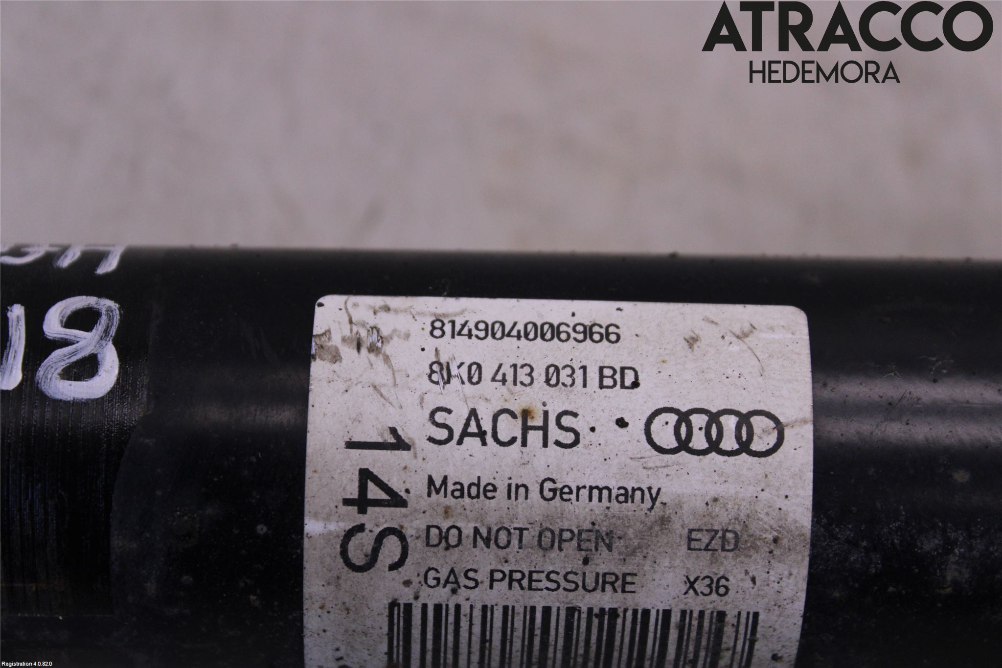 Audi A5 07-16 Fjäderben Fram Höger