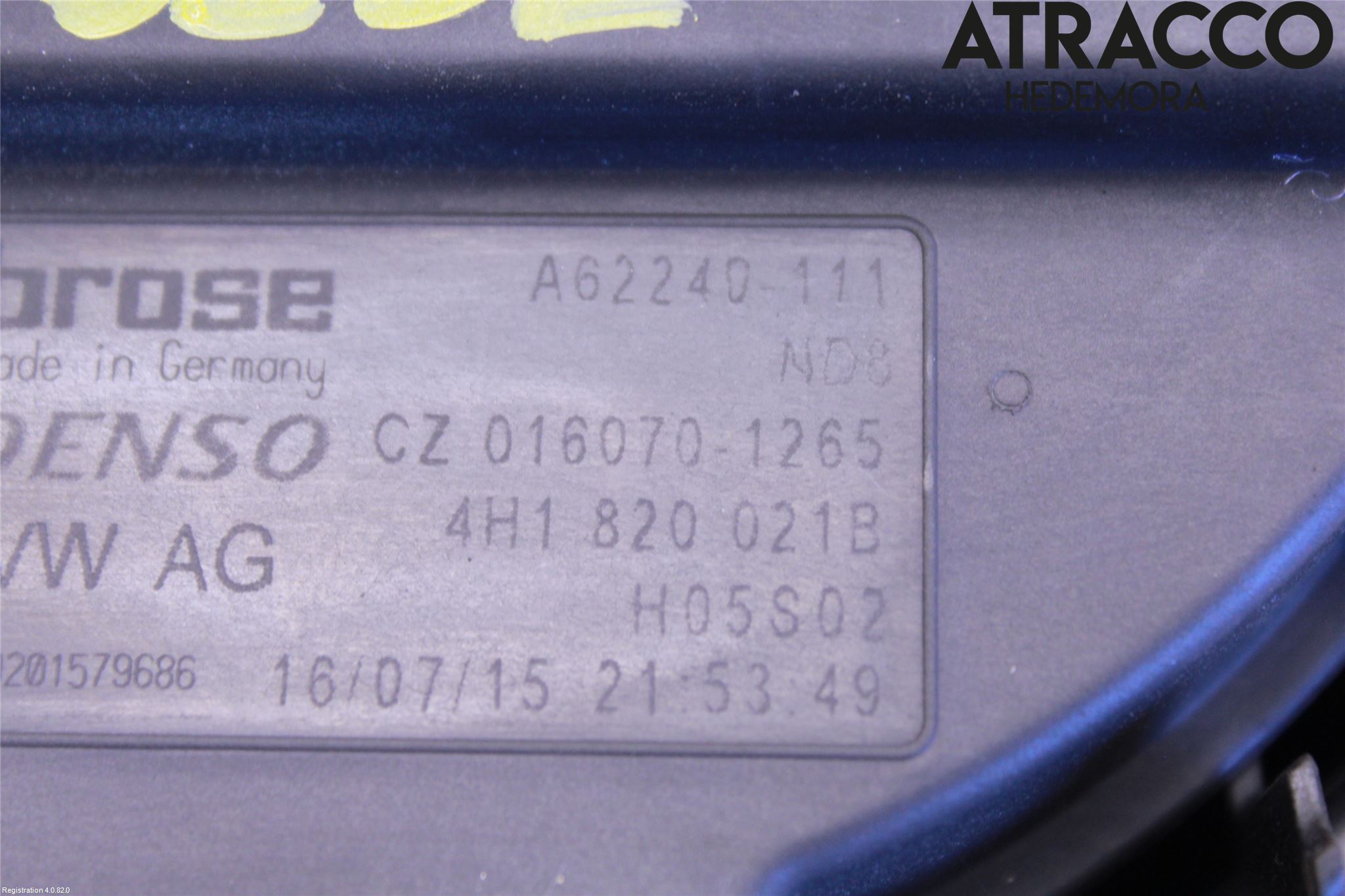 Audi A6/S6 4G 11-18 Ac Värmefläkt