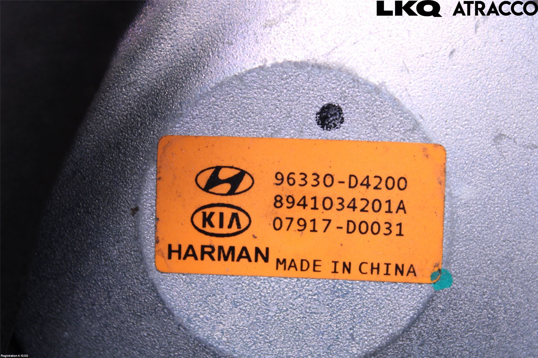 Kia OPTIMA 16-20 Högtalare