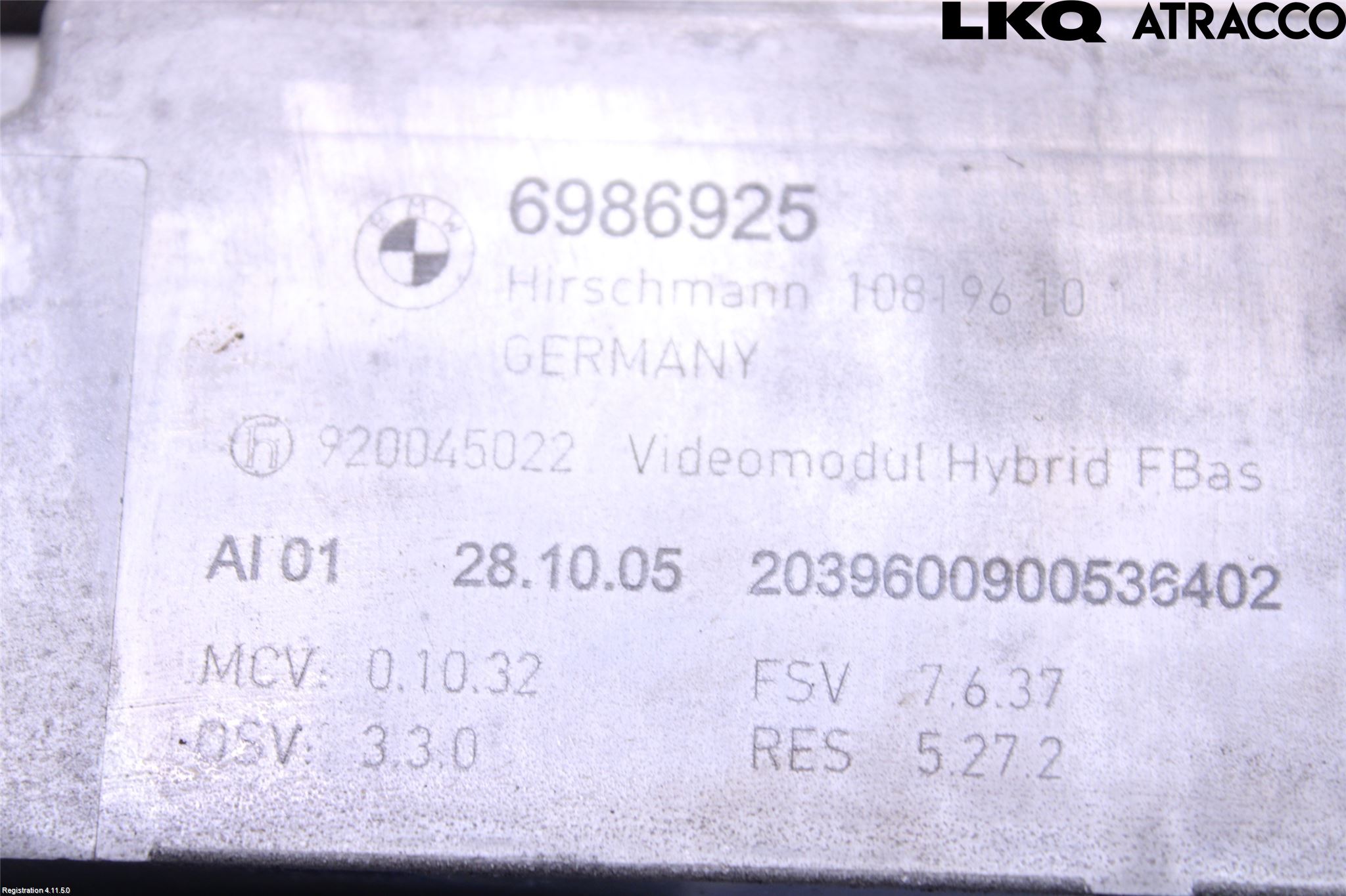 BMW 7 E65/66    00-08 Styrenhet Övrigt