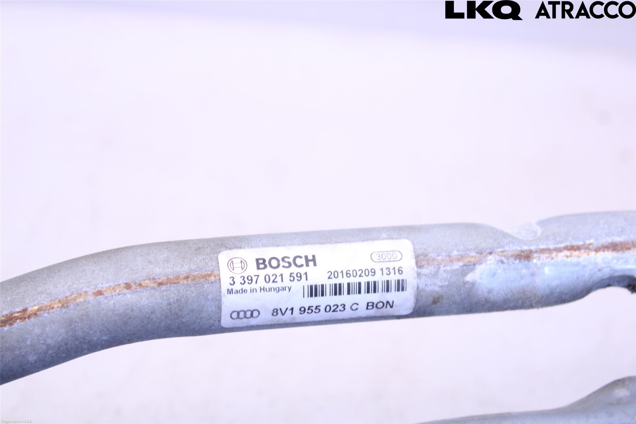 Audi A3/S3 8V 13-20 Torkarmekanism Vindruta