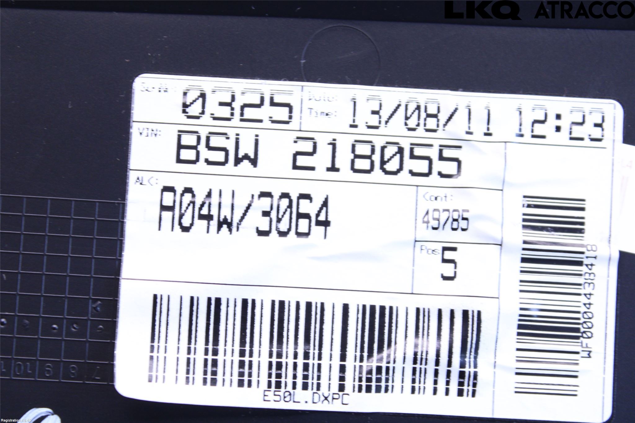 Kia CEED 06-12 Instrumentkonsoll Mitt