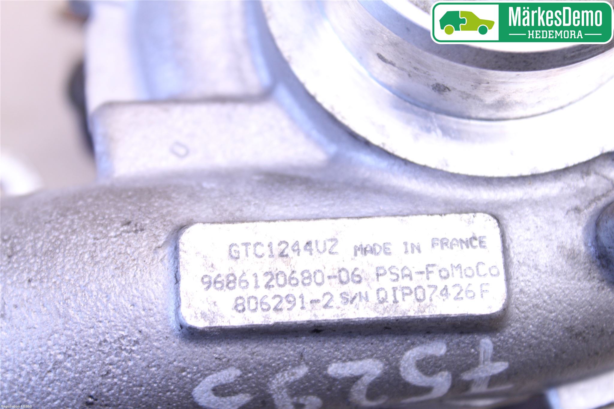 Peugeot 308 08-13 Turboaggregat