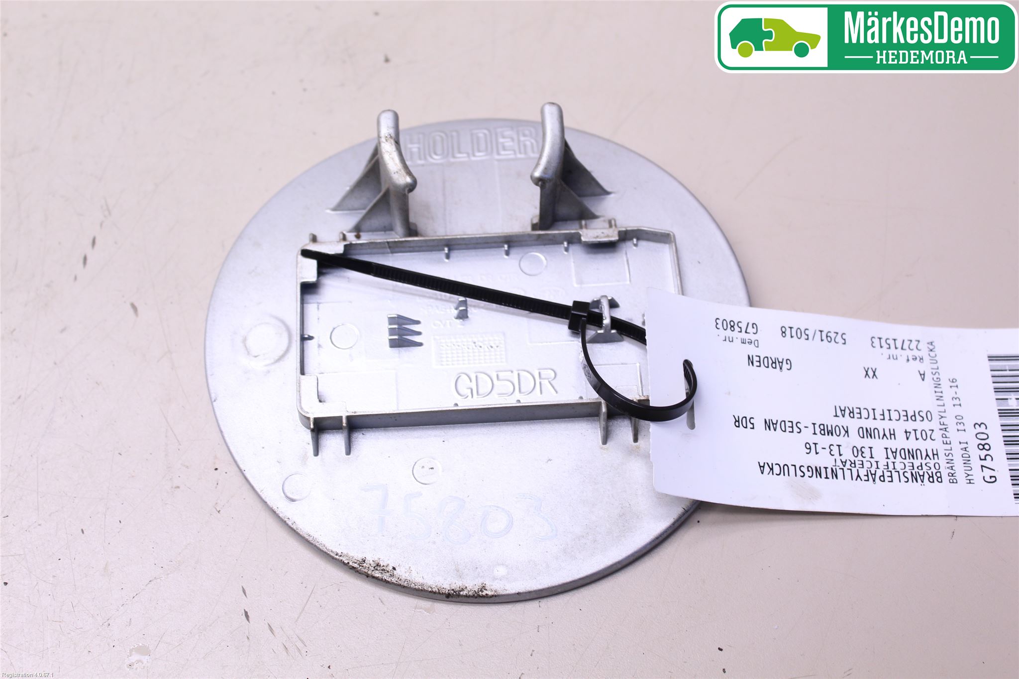 Hyundai i30 GD 13-17 Tanklucka
