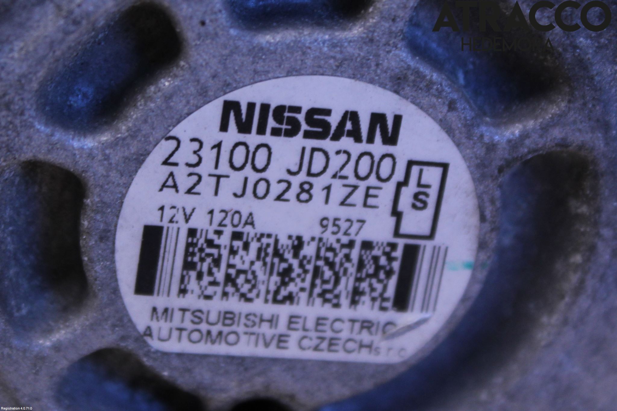 Nissan QASHQAI+2  08-10 Generator