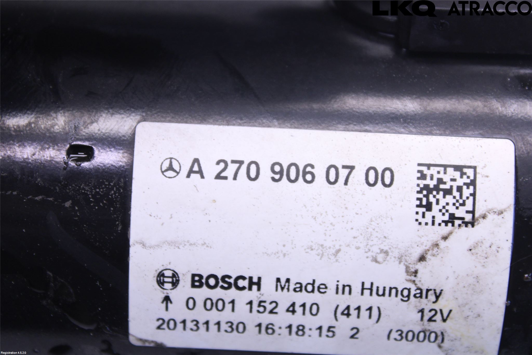 Mercedes-Benz MB A-KLASS (W176) 13-18 Startmotor