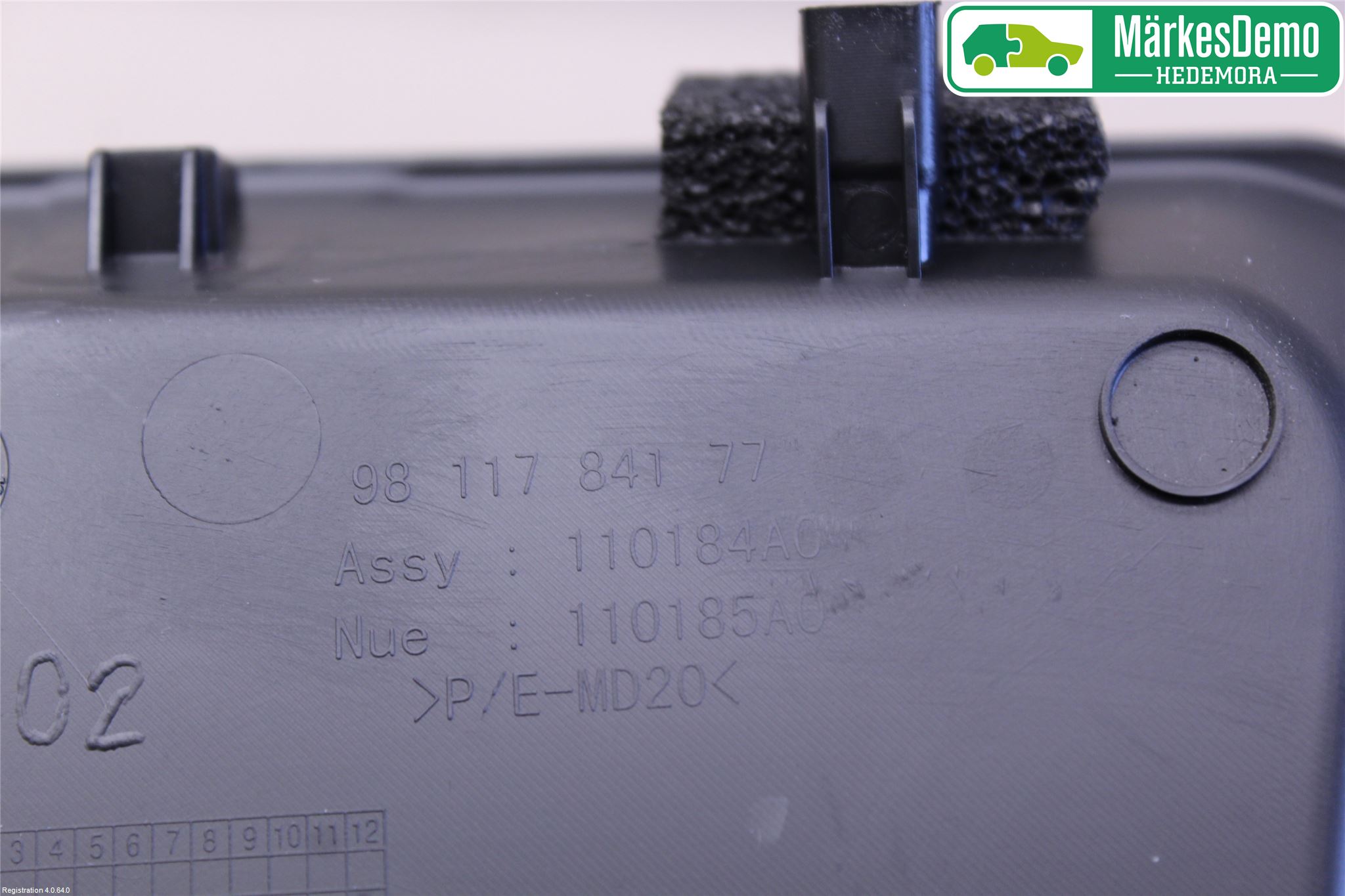 Peugeot 3008 17-24 Instrumentbräda Förvaringsfack