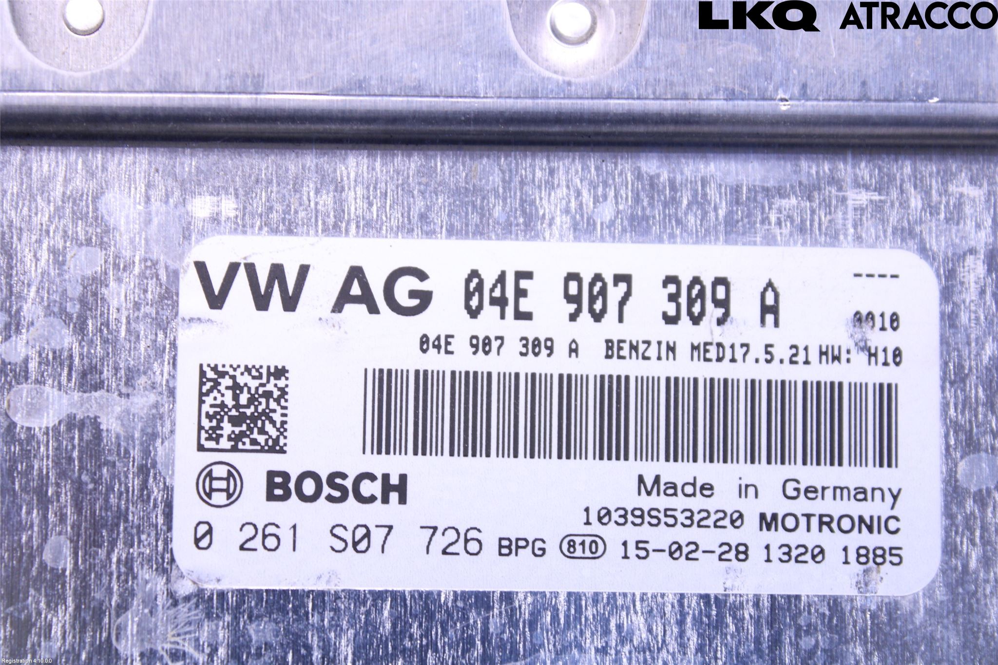 Volkswagen VW GOLF / E-GOLF VII 13-20 Styrenhet Insprut Bensin