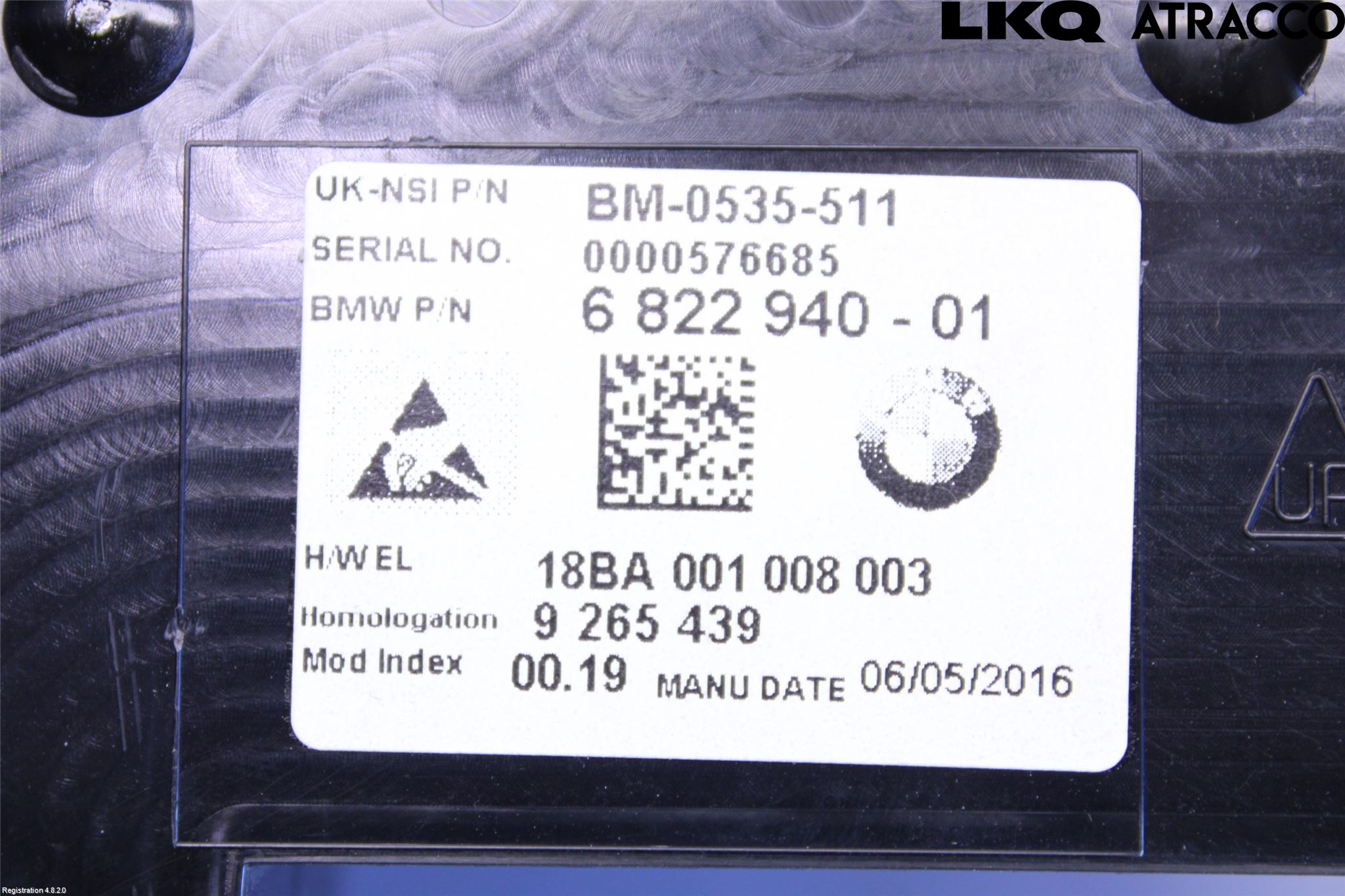 Mini CABRIO F57 16-24 Instrument Komb