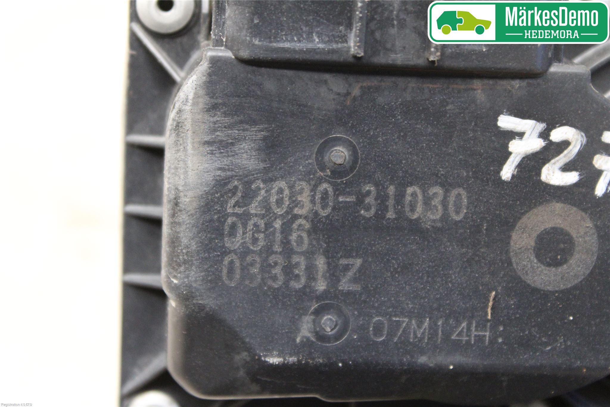 Lexus RX AL10 09-15 Injspjällhus