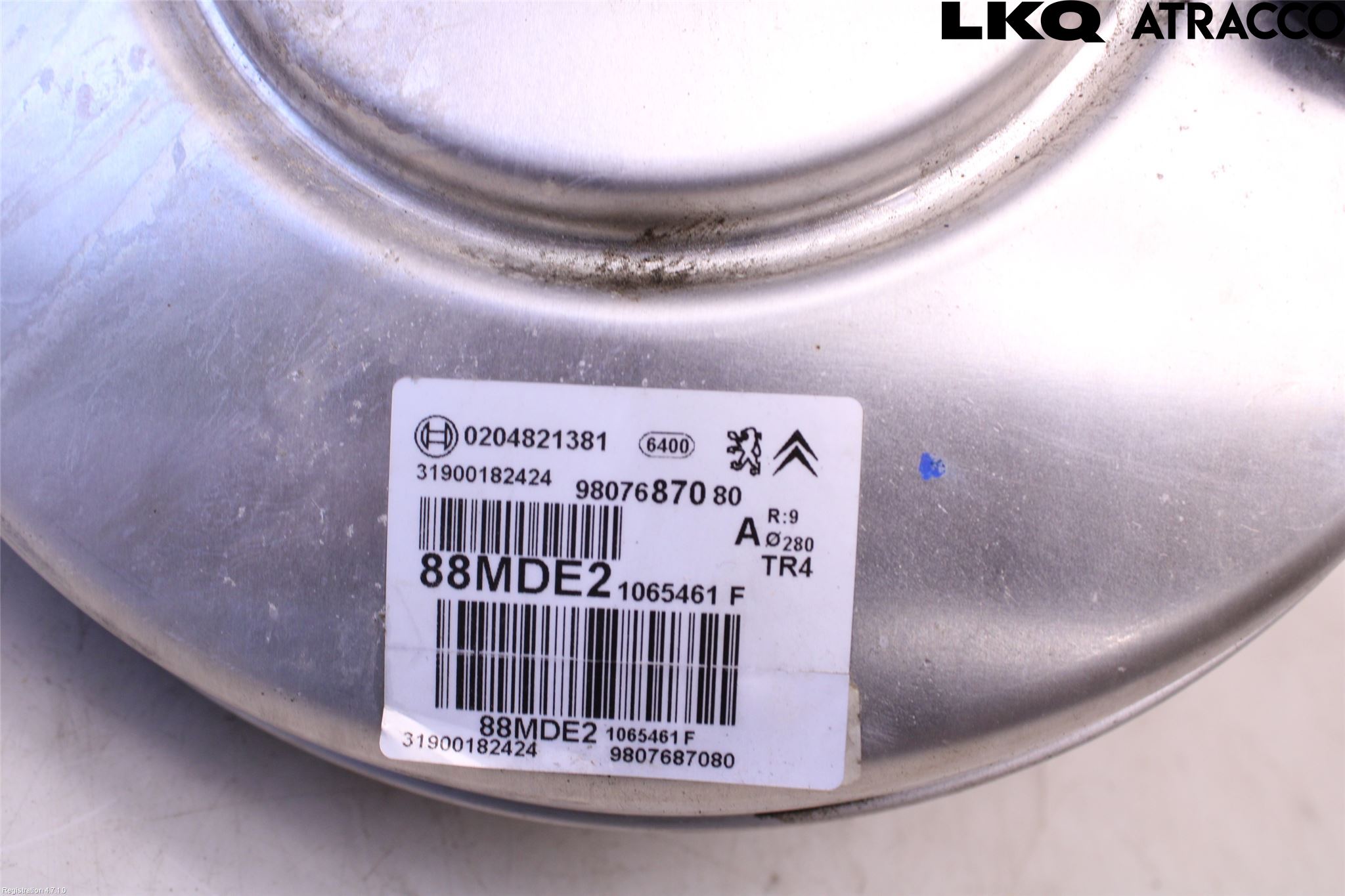 Citroen DS 7 CROSSBACK 19-23 Bromsservo