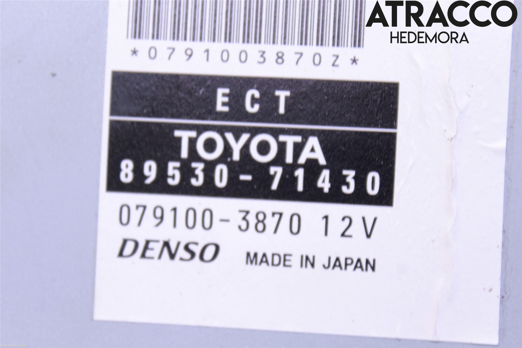 Toyota HILUX 05-16 Styrenhet Växellåda