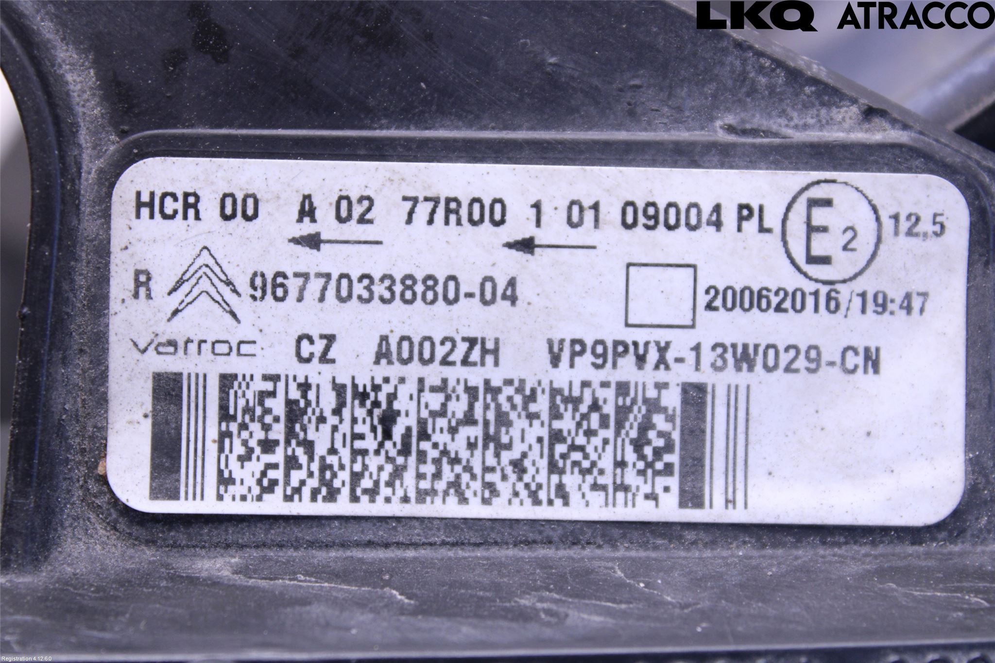 Citroen C3 10-17 Strålkastare Höger