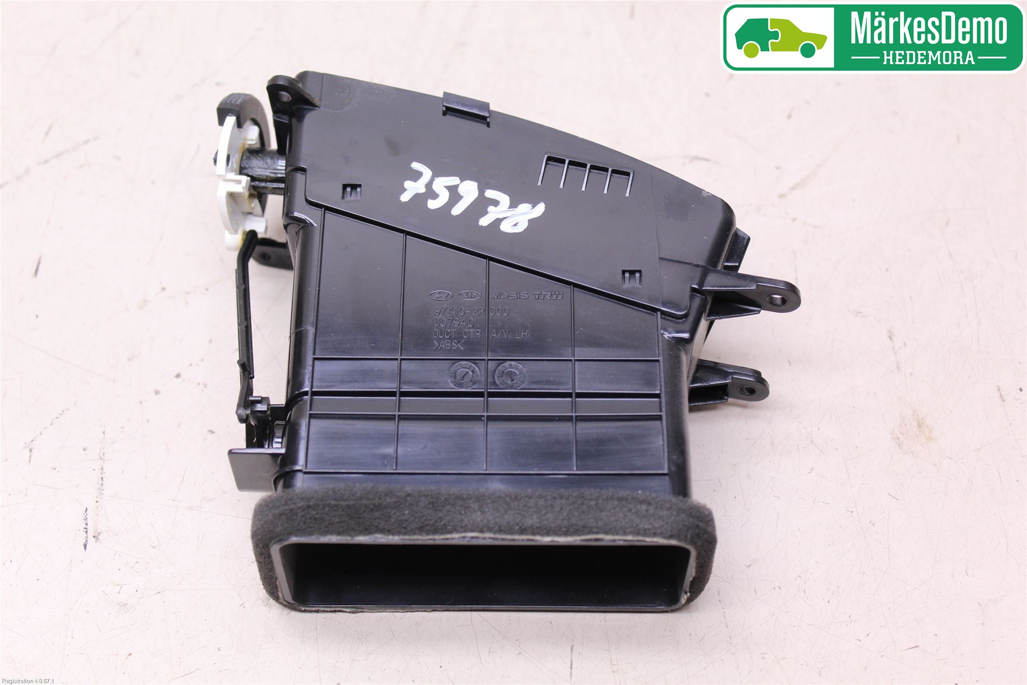 Hyundai i30 FD 07-12 Defrosterkanal-Munstycke