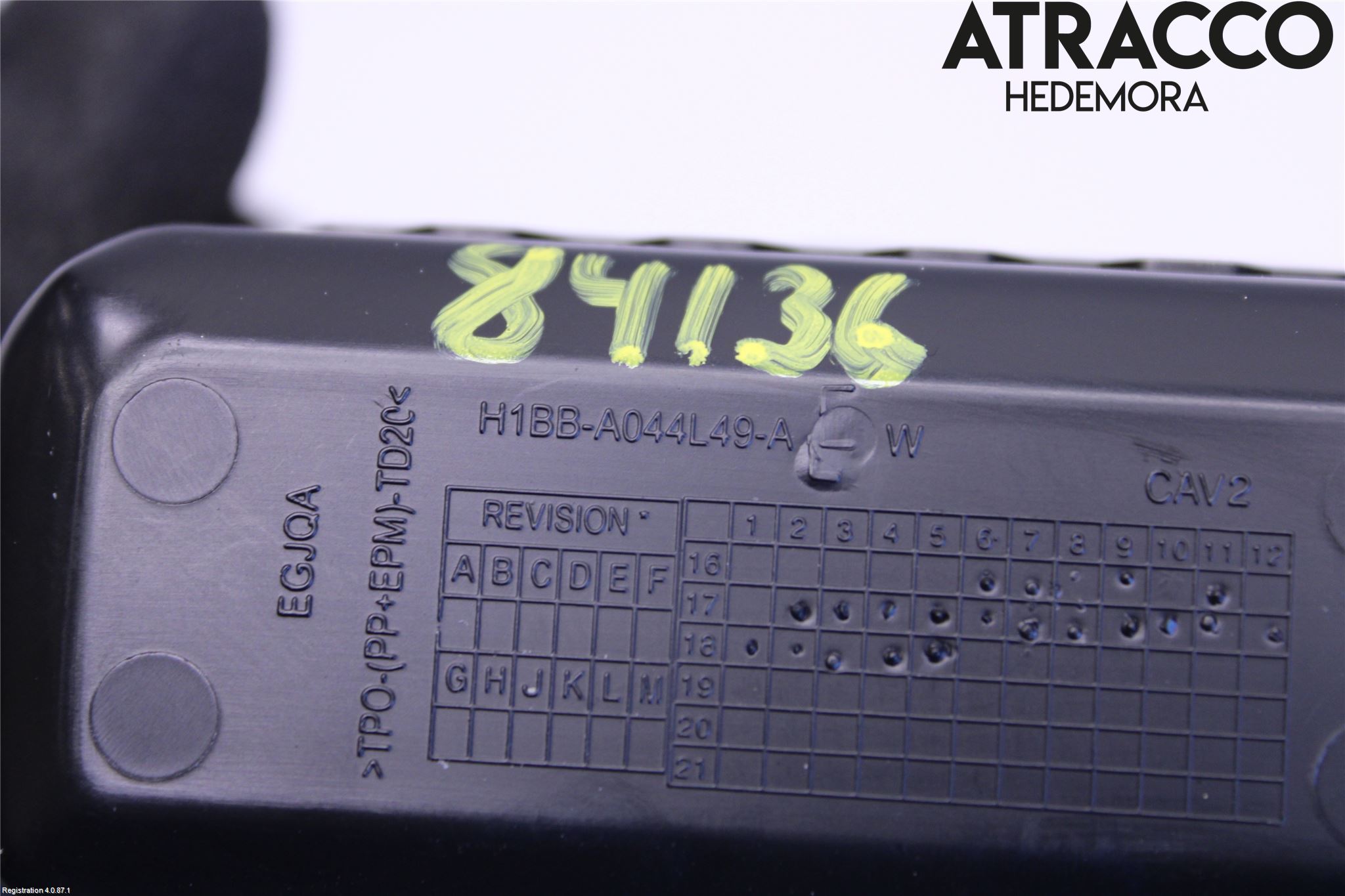 Ford FIESTA (VII) 18-23 Handbromsspak Damask-Skydd