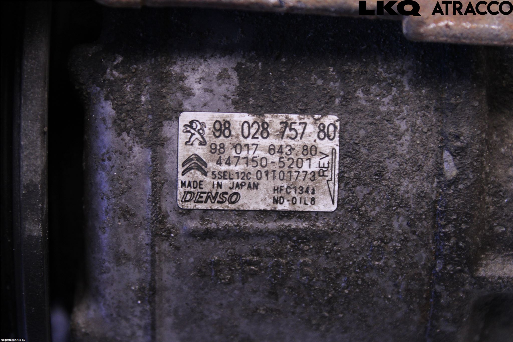 Citroen BERLINGO 08-18 Ac Kompressor