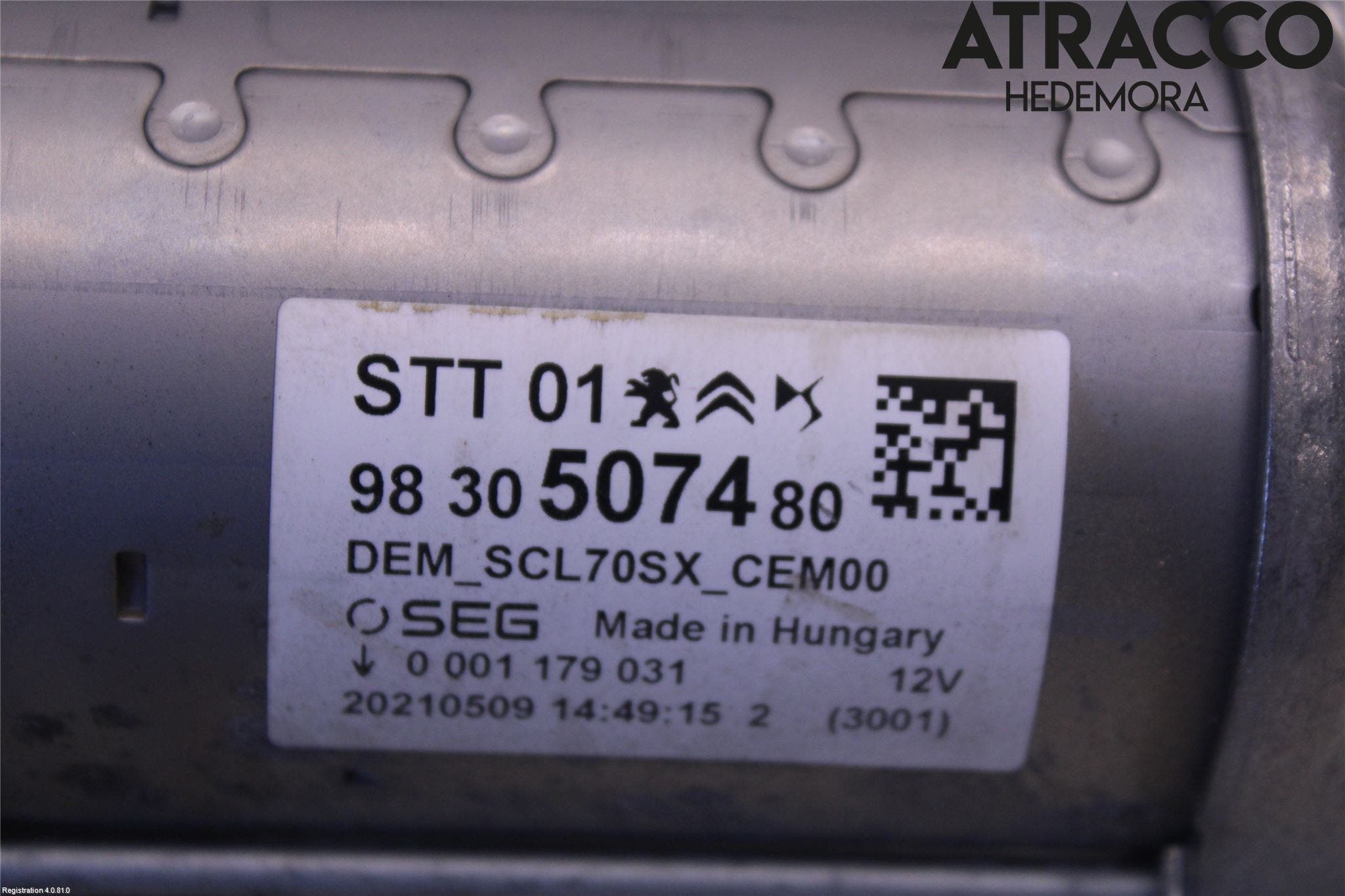 Citroen C4/E-C4 C4X/E-C4X III 21- Startmotor