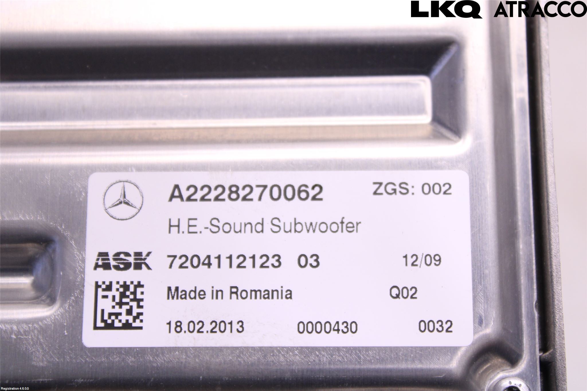 Övriga MB S-CLASS AMG (W221) Radio-Stereo Förstärkare