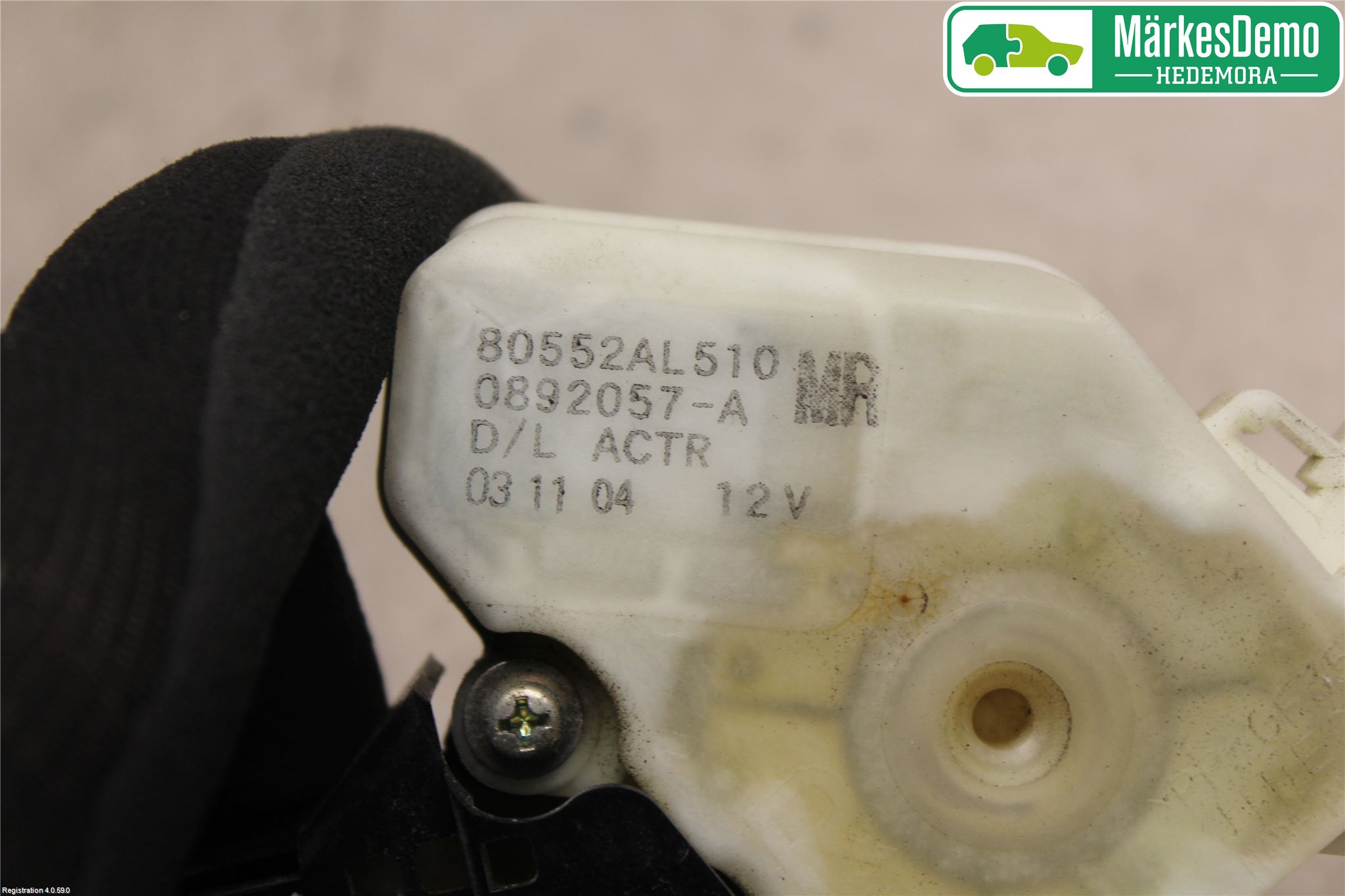 Nissan 350Z Låskista-Dörrlås