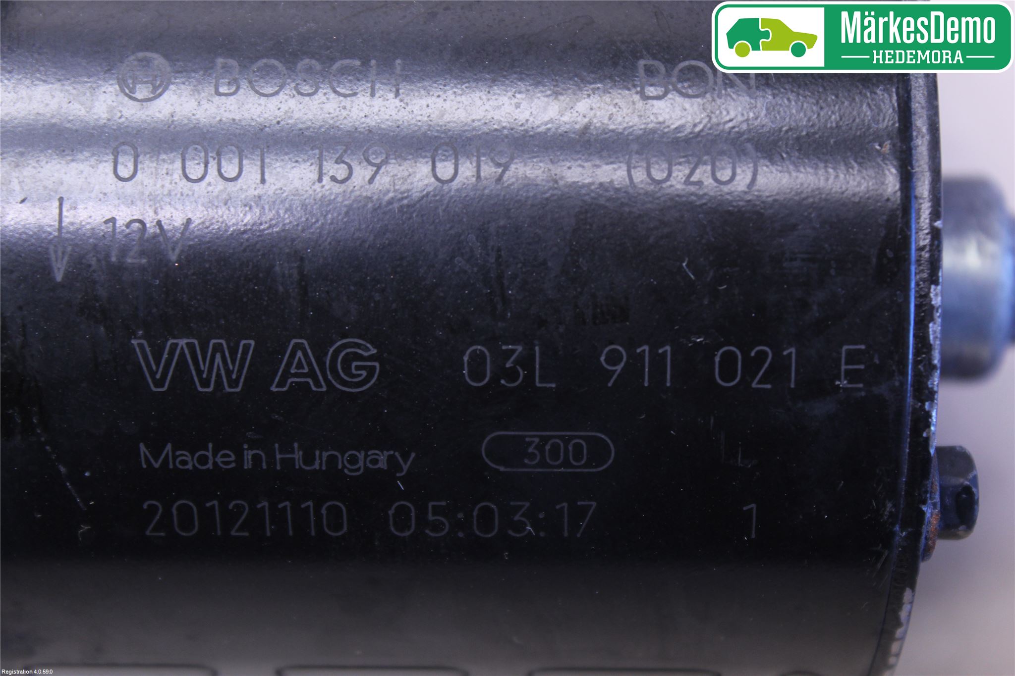 Audi A4 12-15 Startmotor Diesel