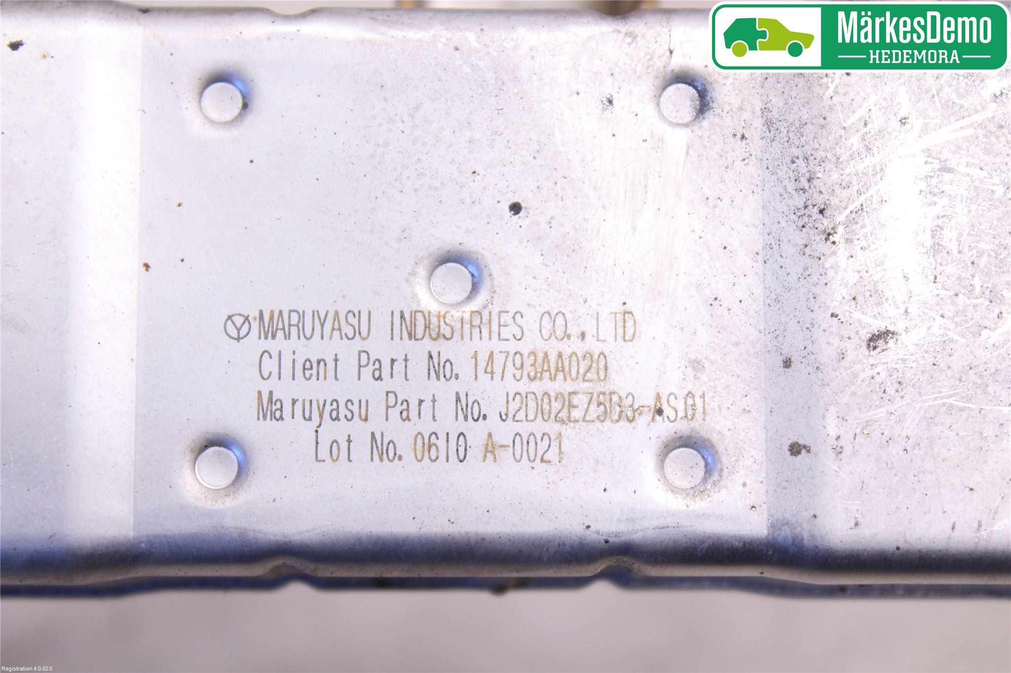 Subaru LEGACY 10-14 Avgaskylare