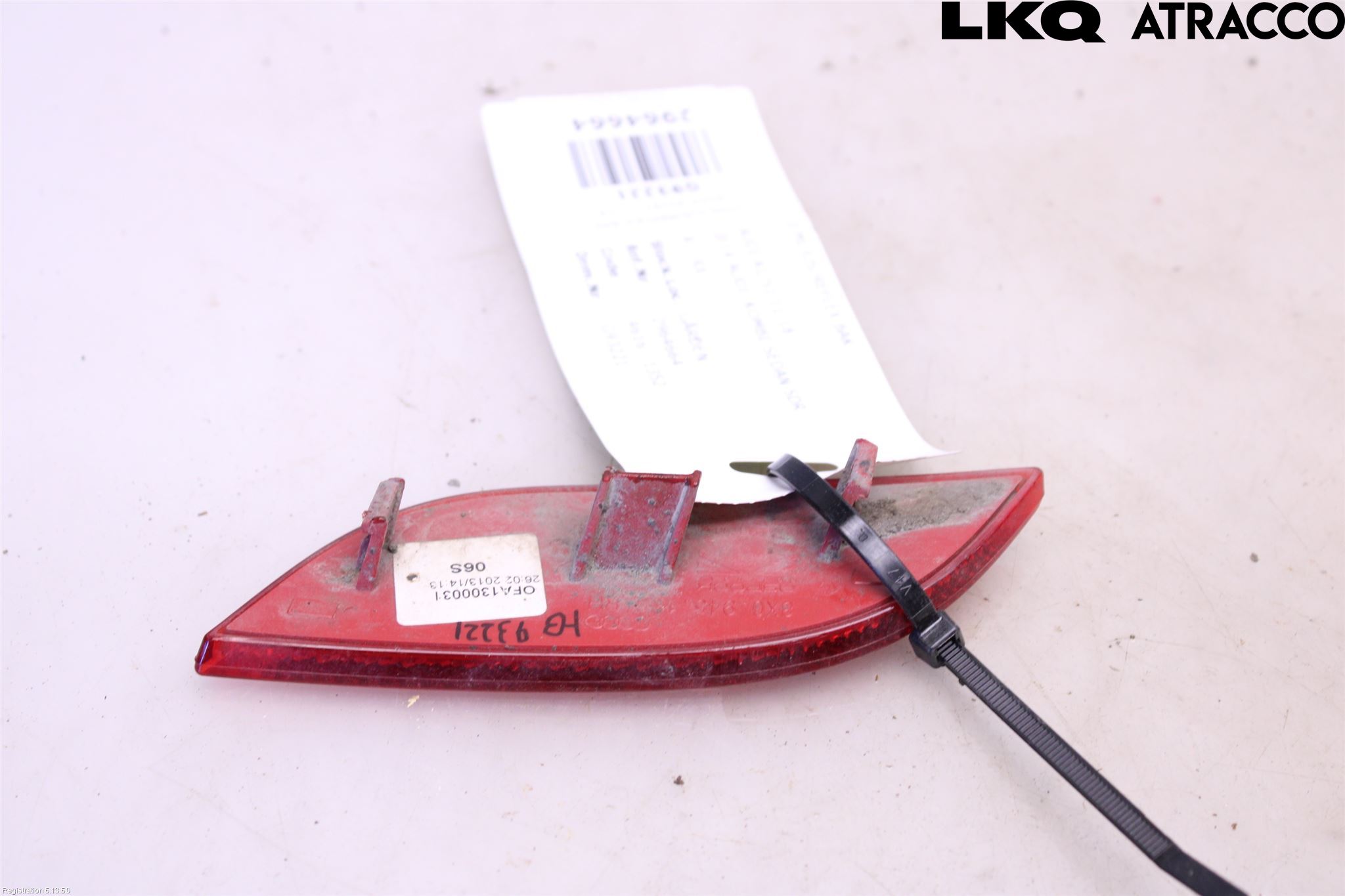 Audi A1/S1 11-18 Dimljus/Reflex Bak