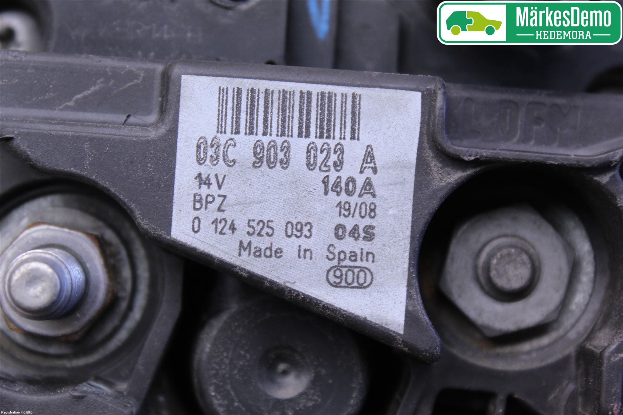 Volkswagen VW TOURAN 03-10 Generator