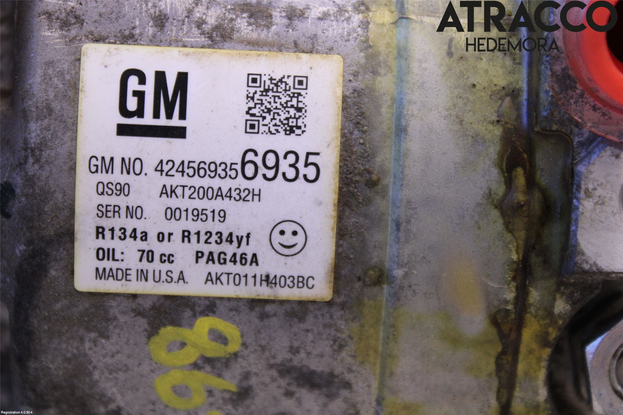 Opel MOKKA 13-20 Ac Kompressor