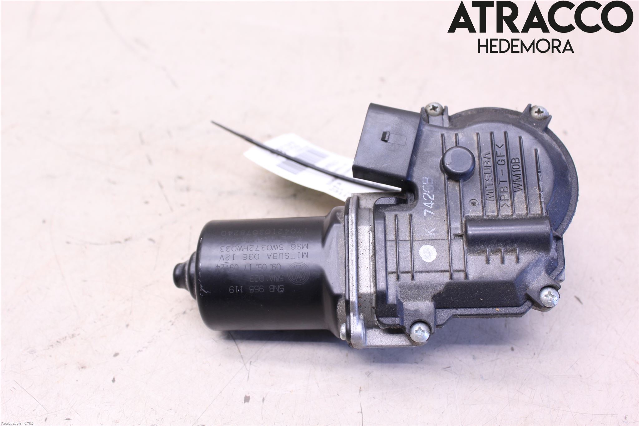 Volkswagen VW TIGUAN 16-24 Torkarmotor Vindruta