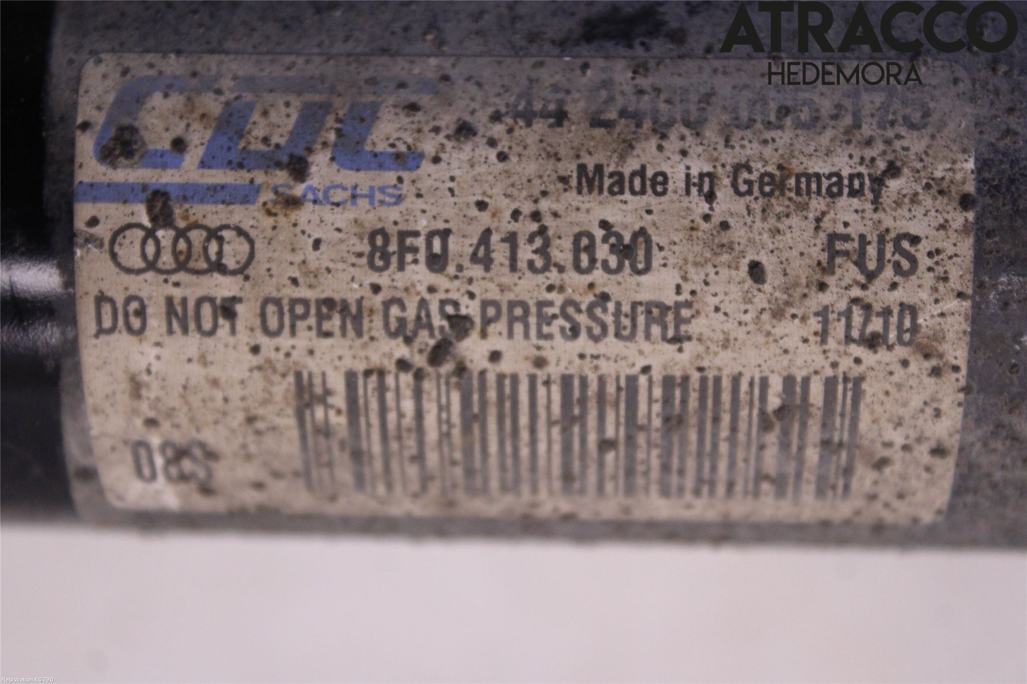 Audi A4/S4 08-11 Fjäderben Fram Höger