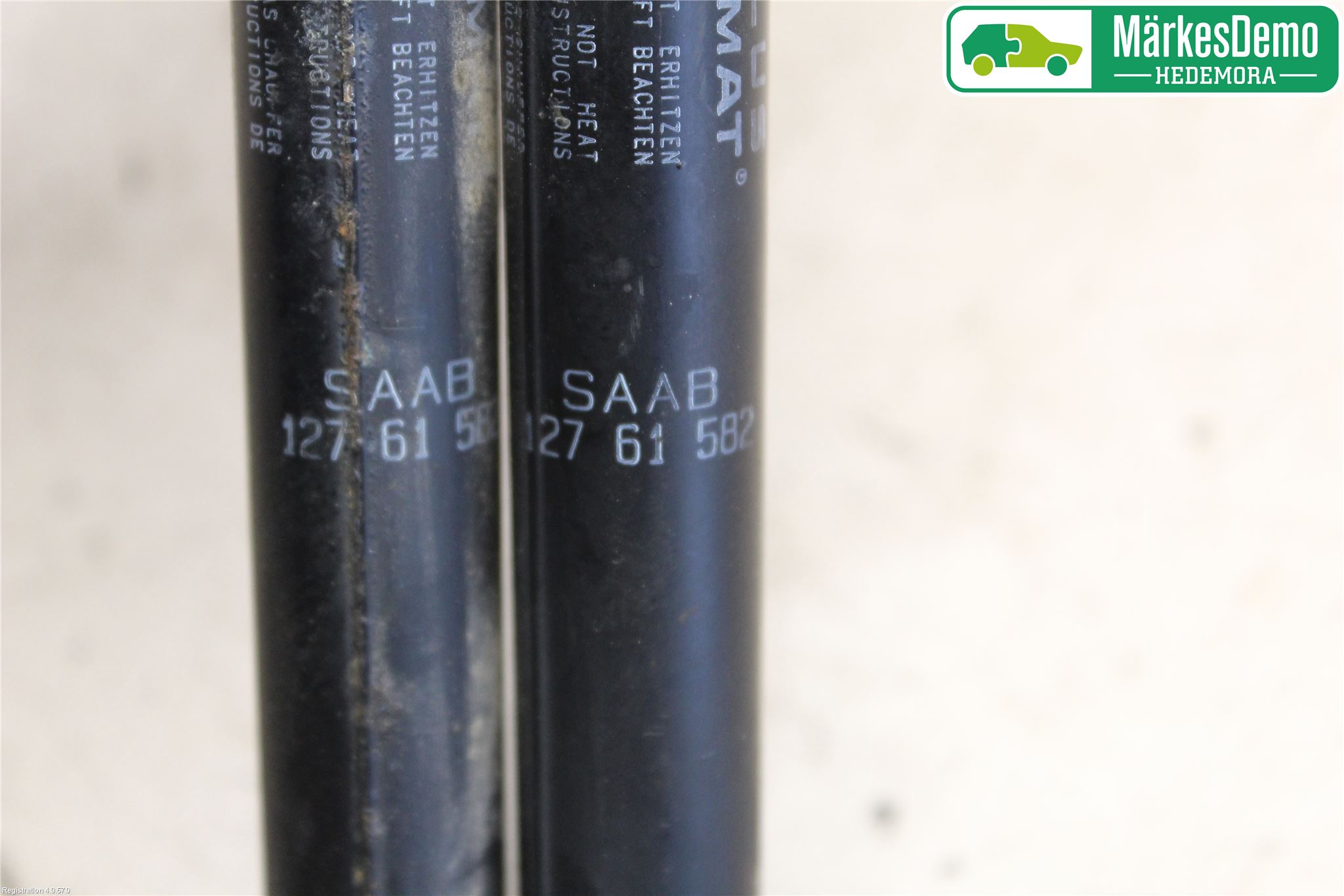 Saab 9-5     06-10 Gasfjäder Motorhuv