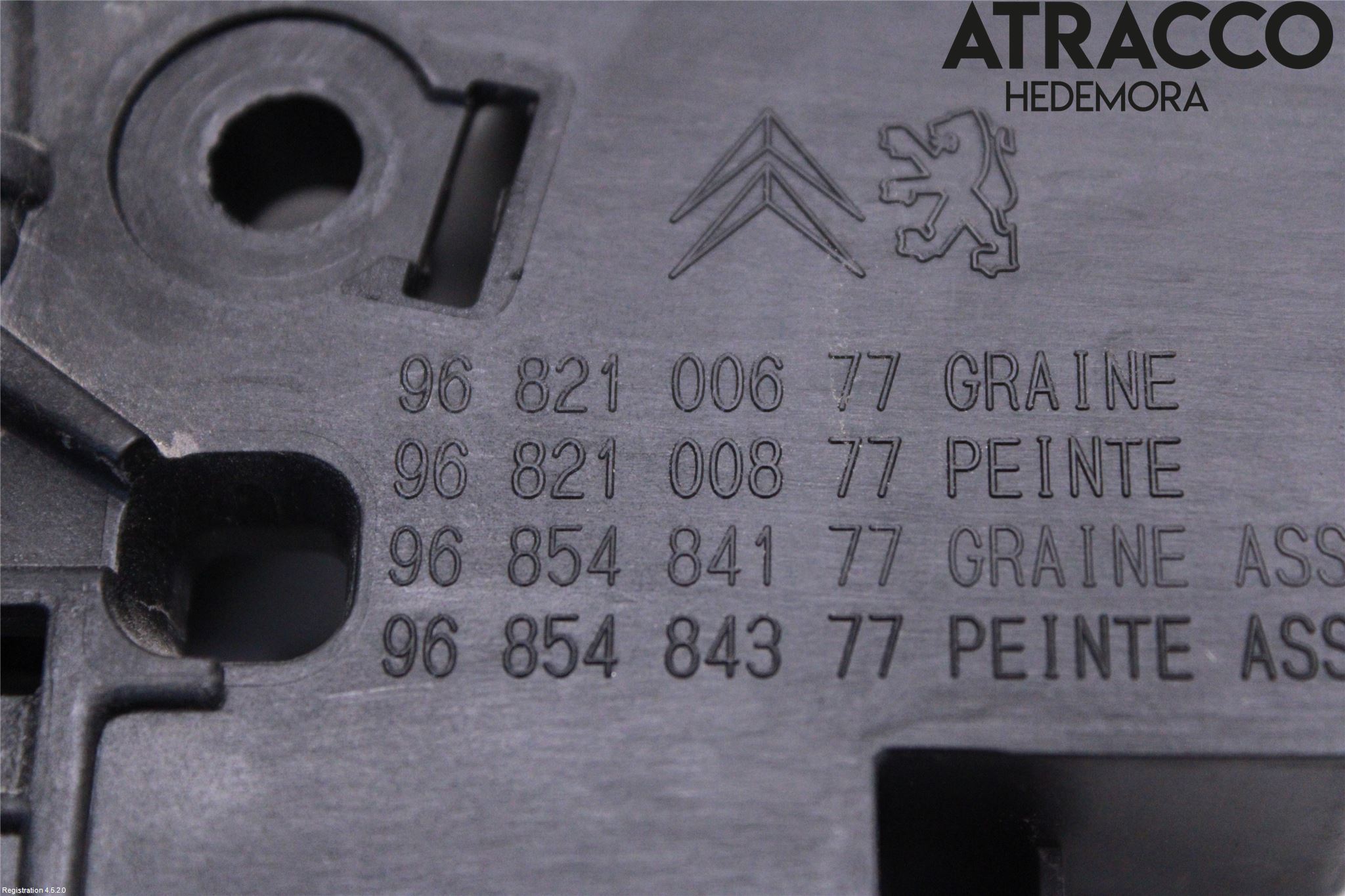 Peugeot PARTNER 16-18 Dörrhandtag Inre Hö