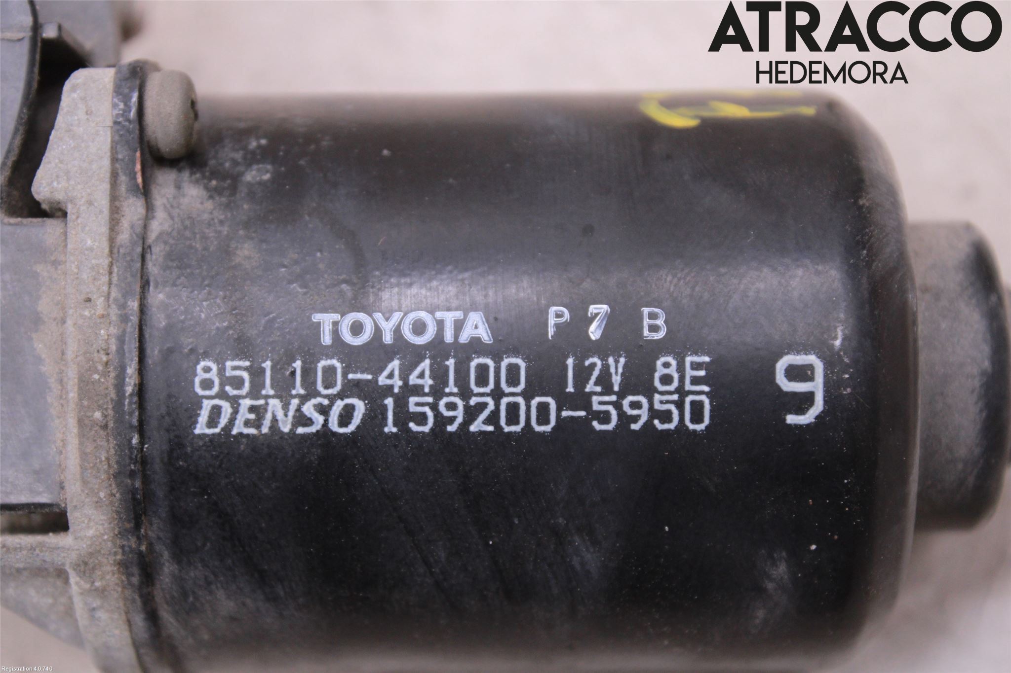 Toyota AVENSIS VERSO Torkarmotor Vindruta