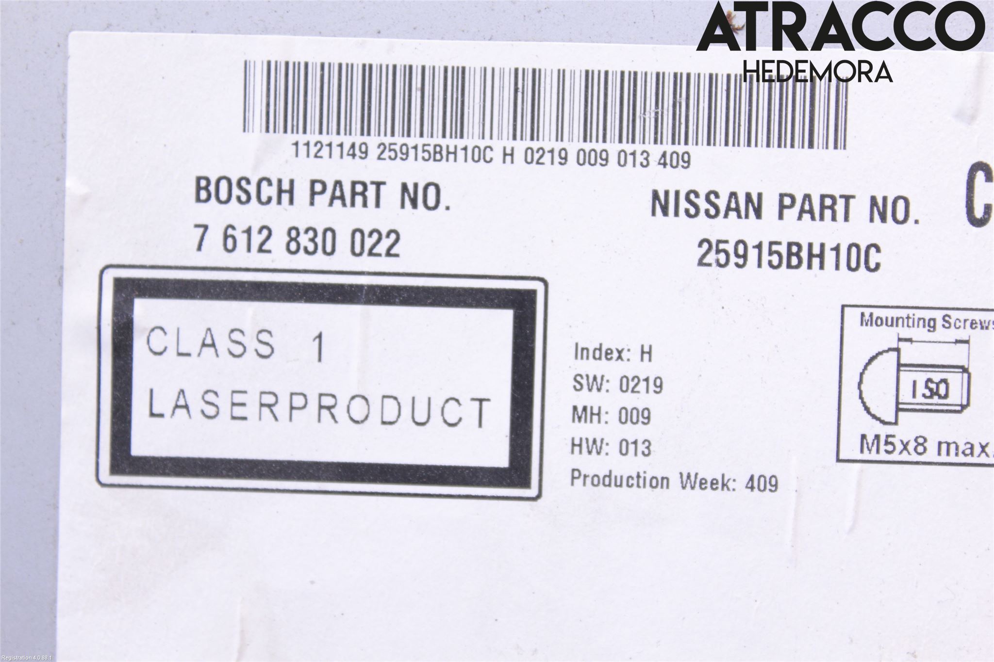 Nissan QASHQAI   07-10 Cd Radio - Multimediapanel