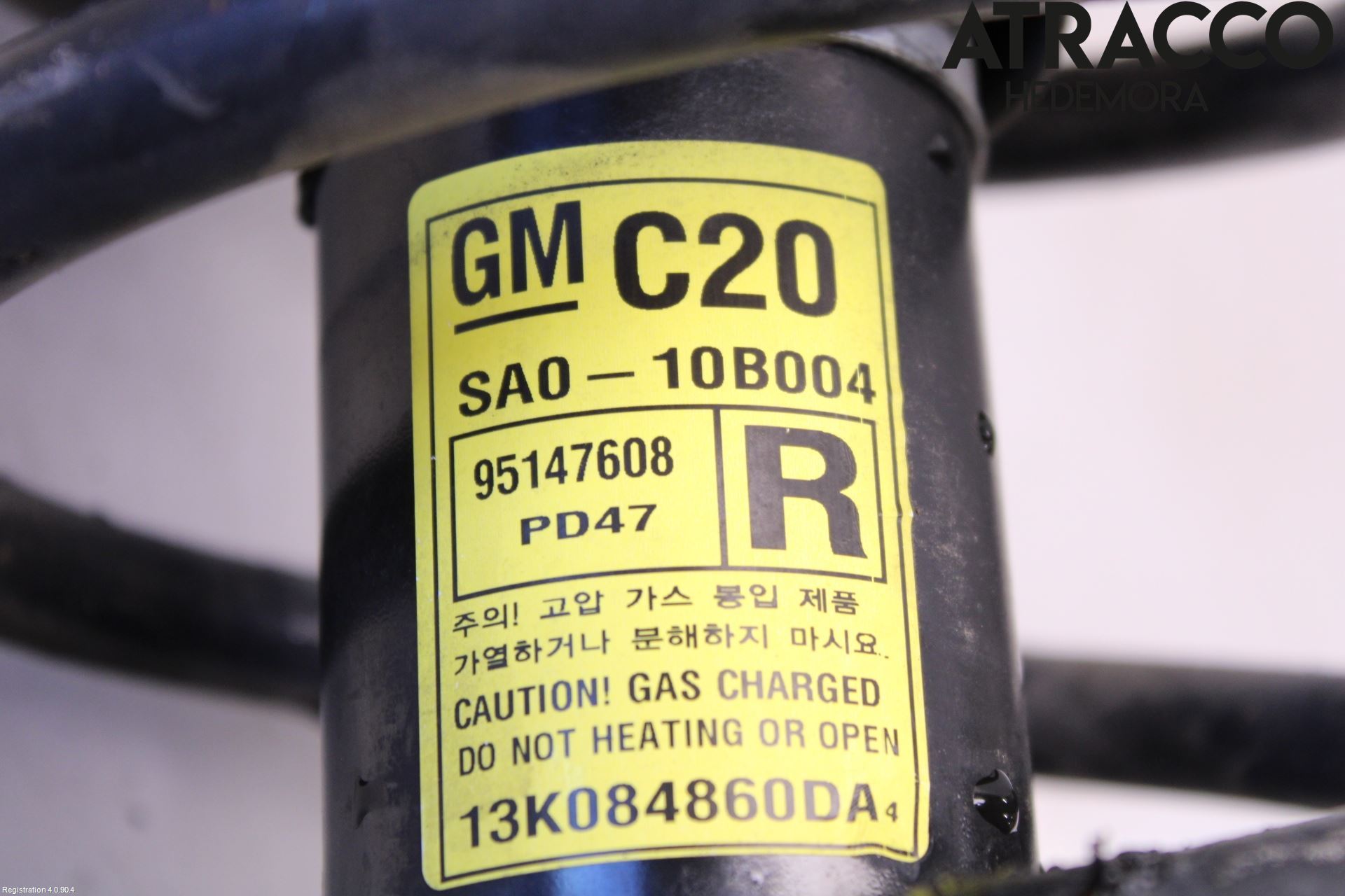 Chevrolet CAPTIVA Fjäderben Fram Höger