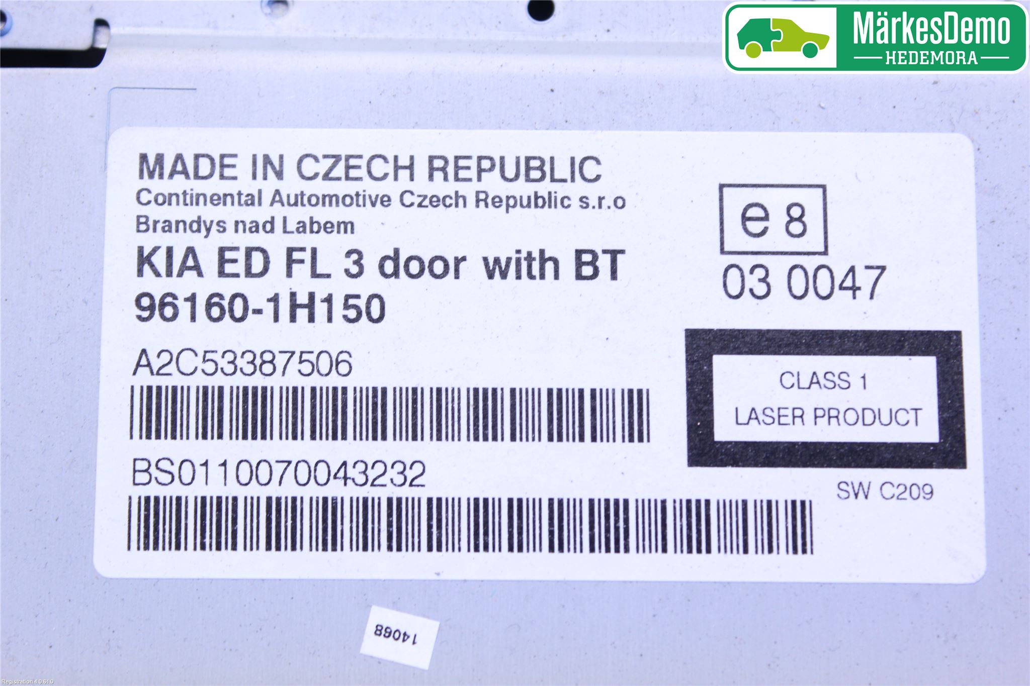 Kia CEED 06-12 Cd Radio - Multimediapanel