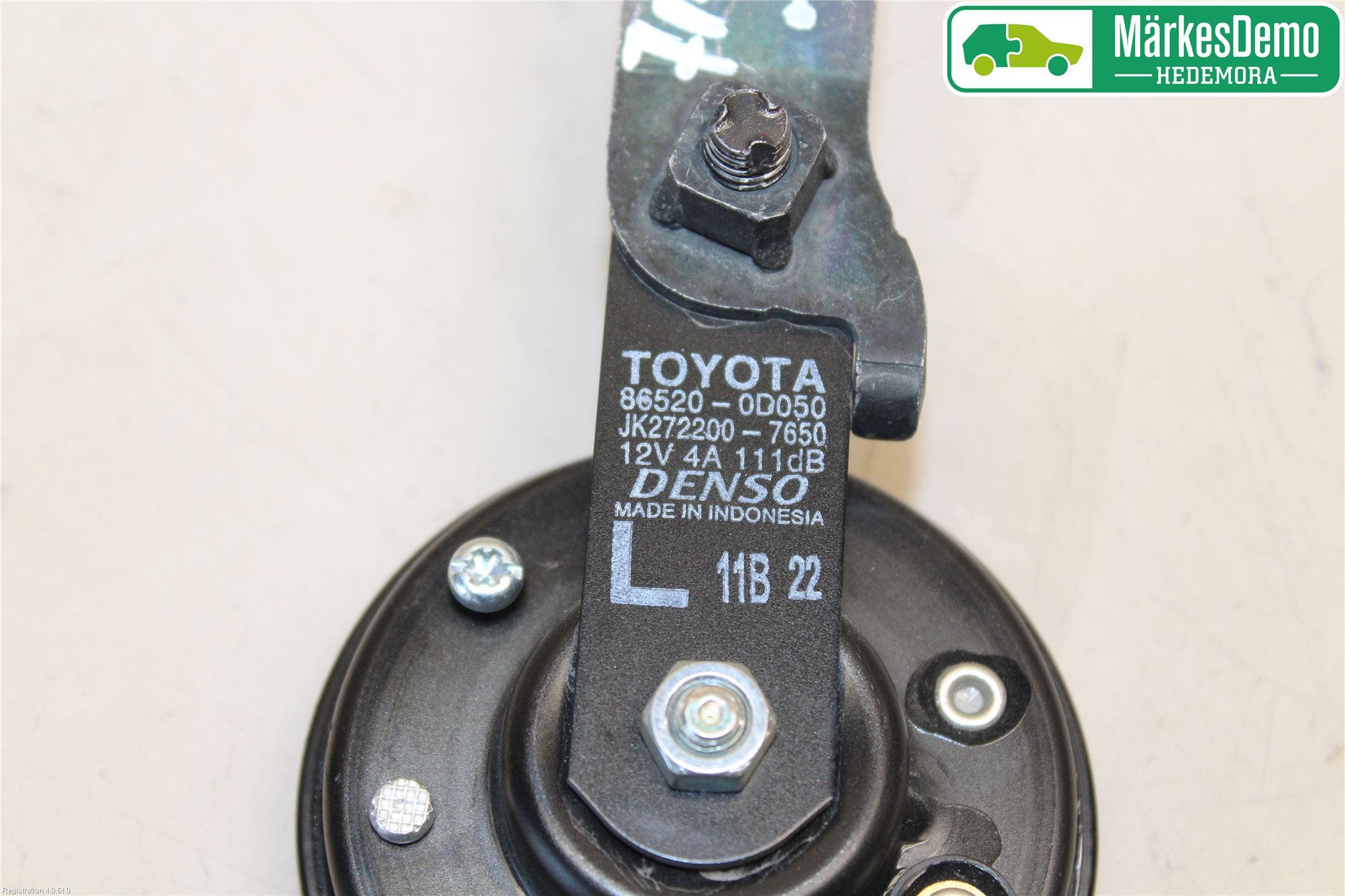 Toyota COROLLA 19- Signalhorn