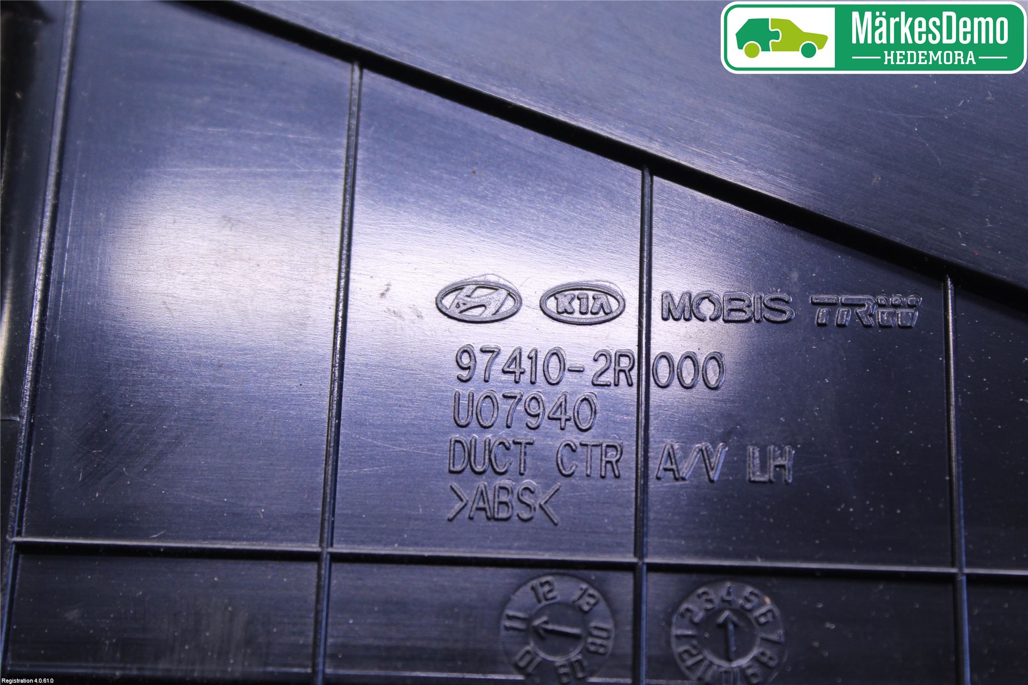 Hyundai i30 FD 07-12 Defrosterkanal-Munstycke