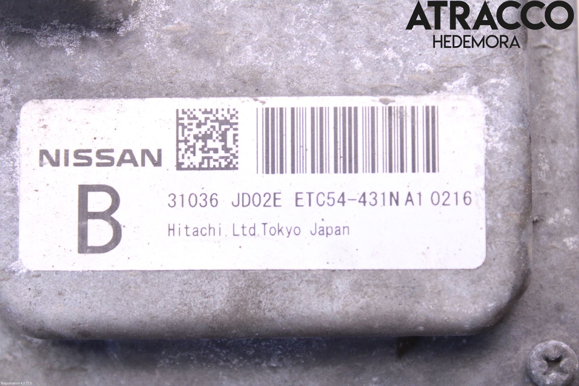 Nissan QASHQAI 10-14 Styrenhet Växellåda