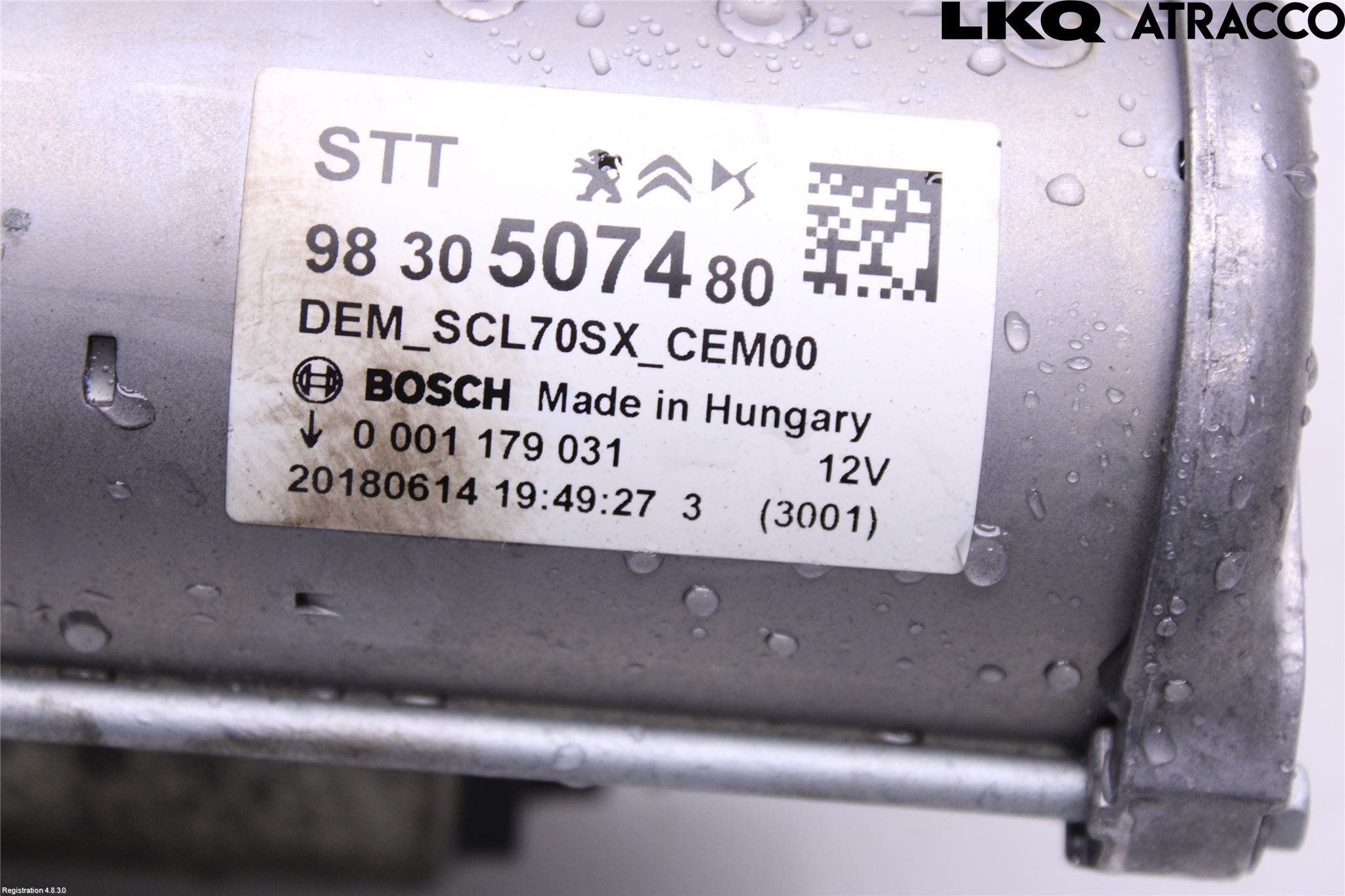 Peugeot 2008 13-20 Startmotor