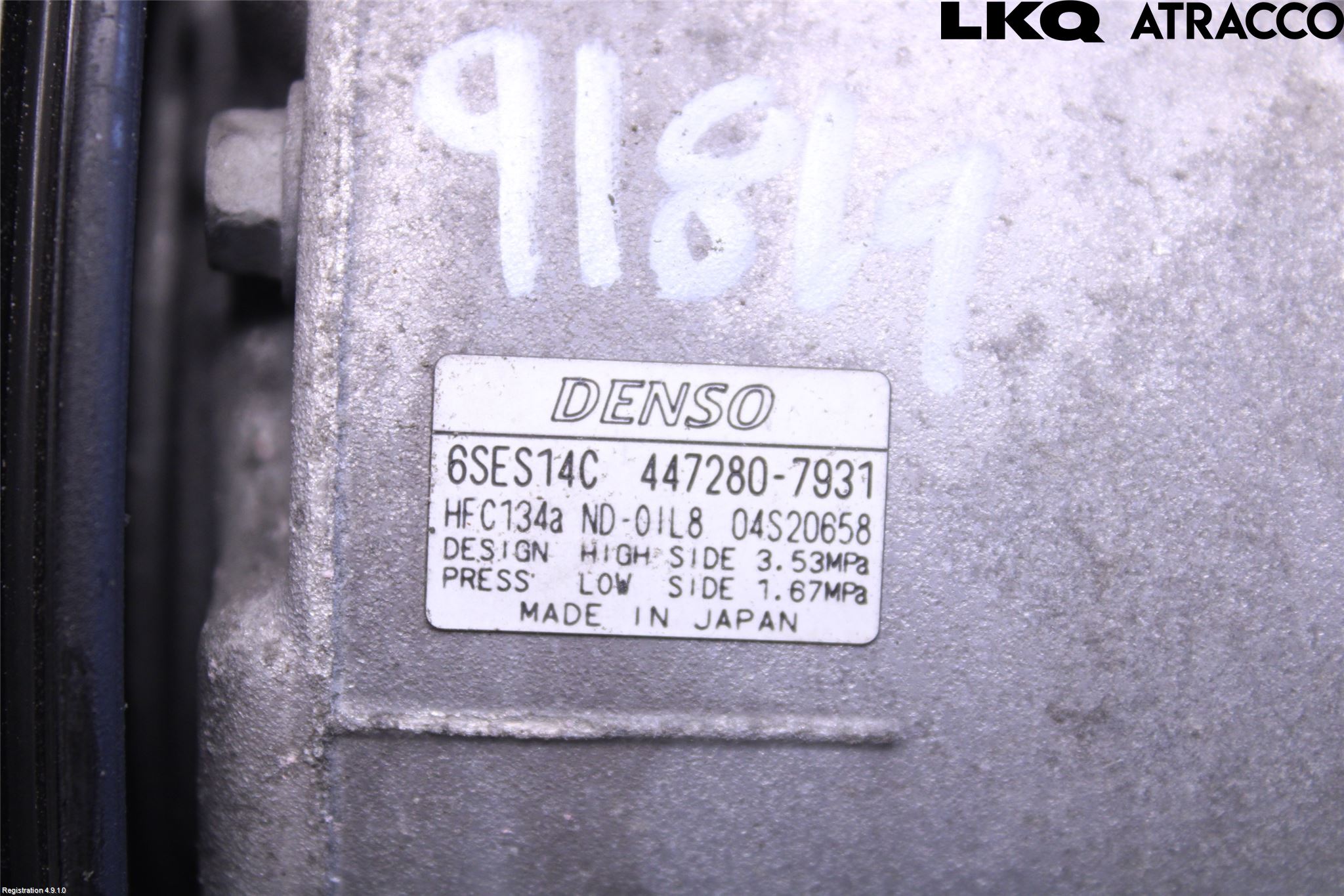 Toyota RAV4 13-18 Ac Kompressor