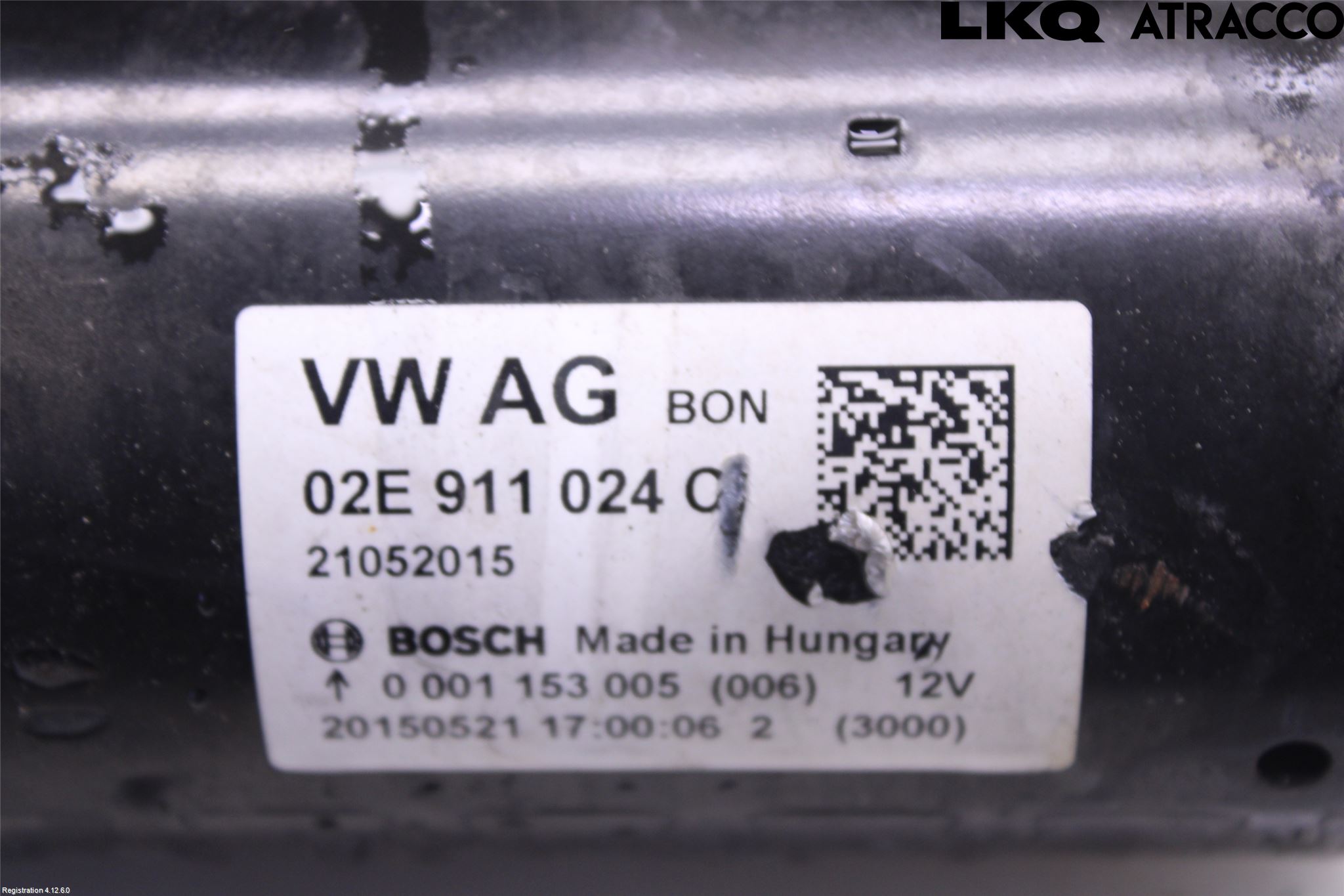 Audi Q3 8U 12-18 Startmotor Diesel